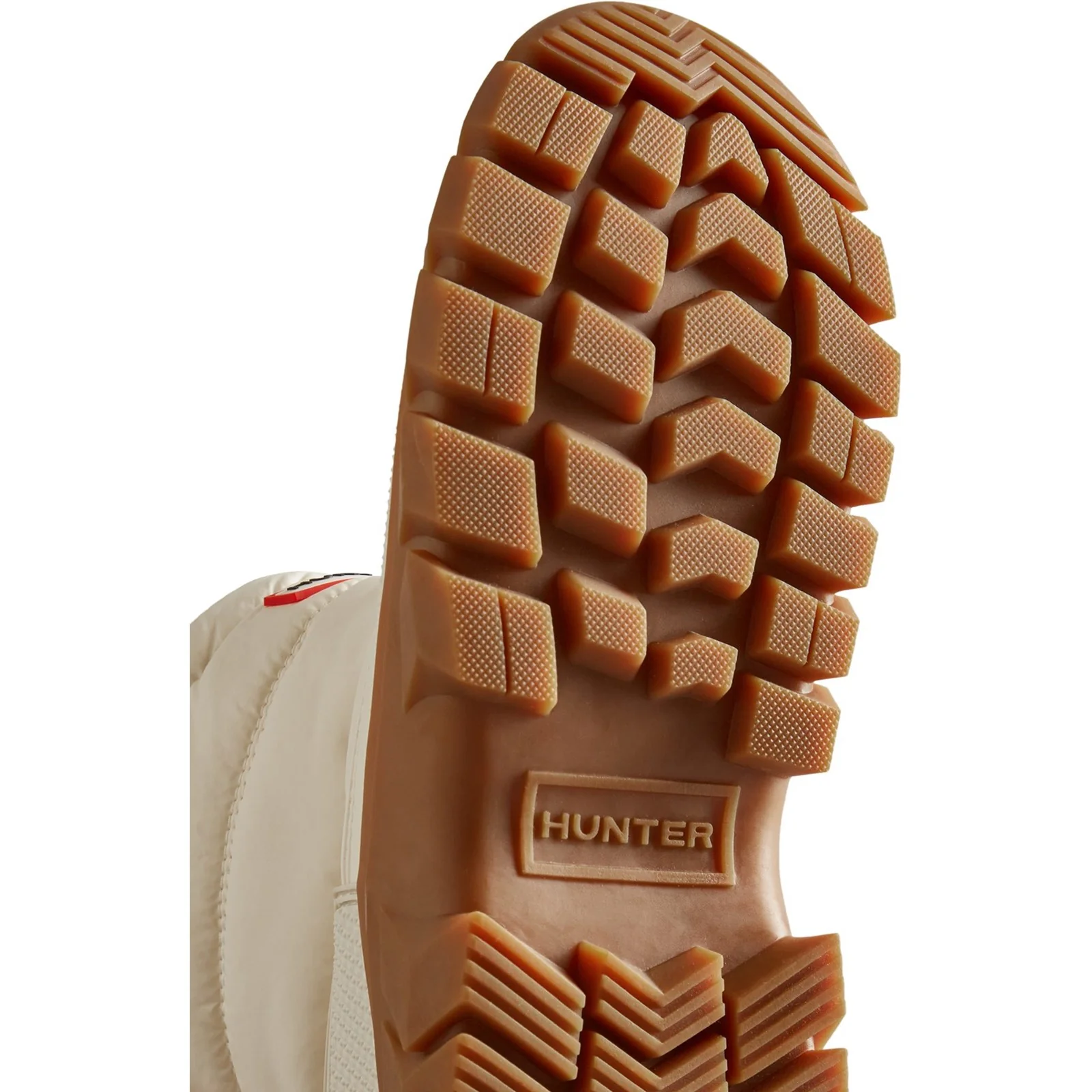 Hunter Womens Intrepid Short Snow Boot White - Image 2