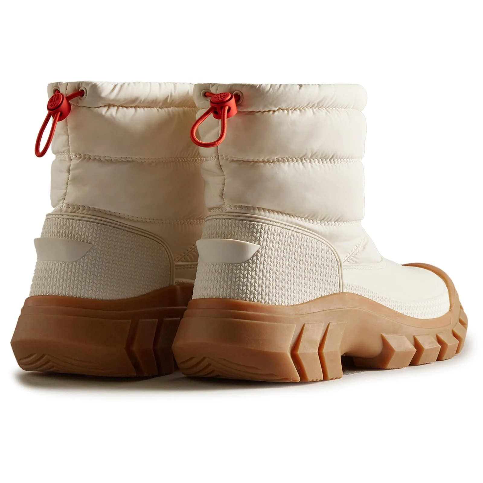 Hunter Womens Intrepid Short Snow Boot White - Image 3