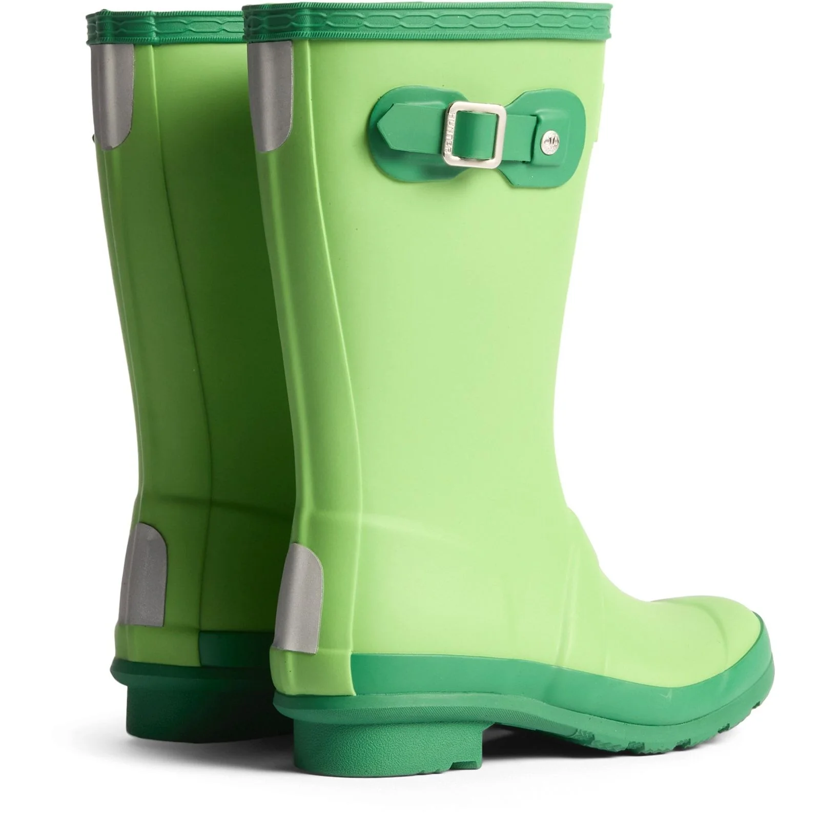 Hunter Junior Kids Junior Originals Boot Sea Lettuce/Twisting Green - Image 3