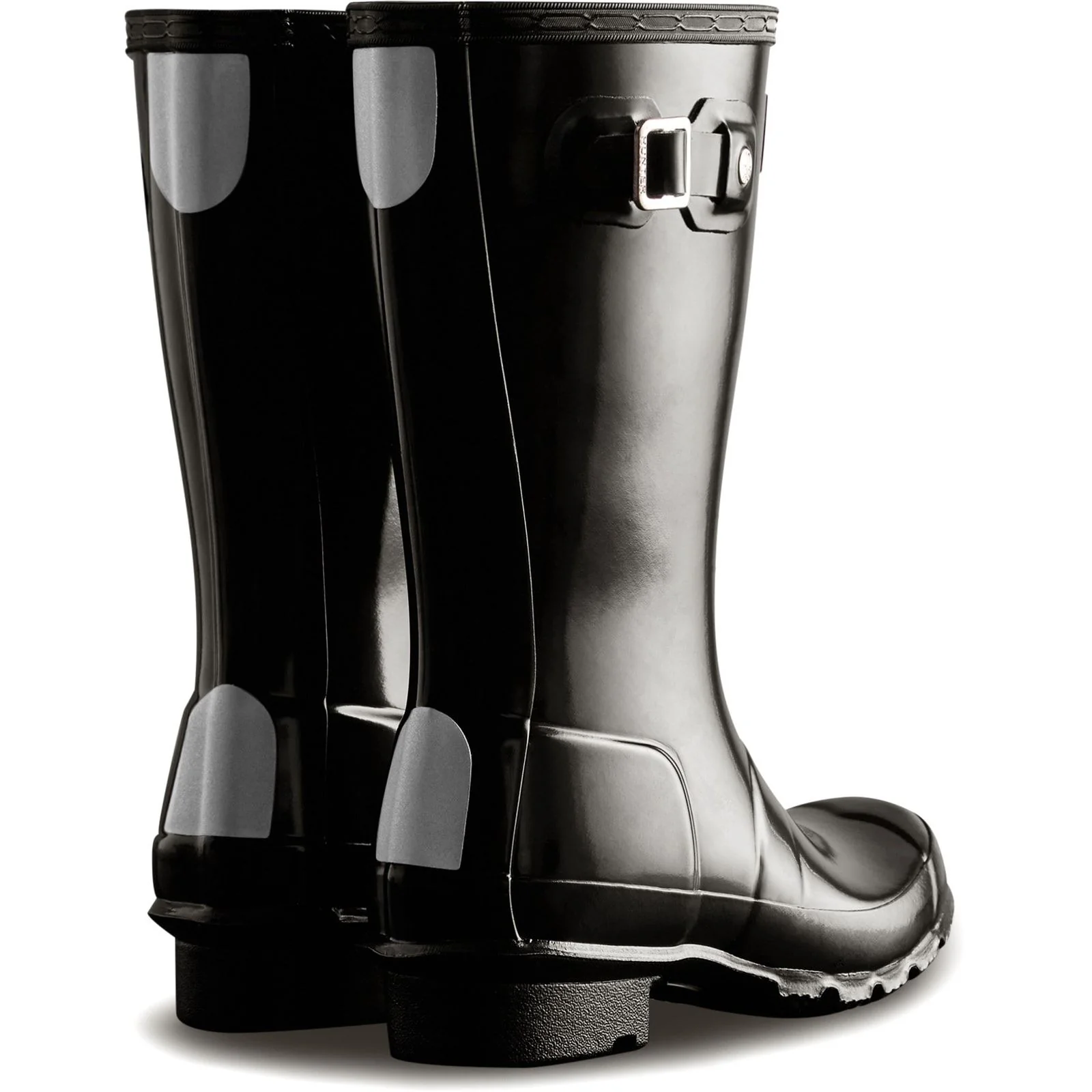 Hunter Junior Kids Junior Originals Gloss Boot Black - Image 3