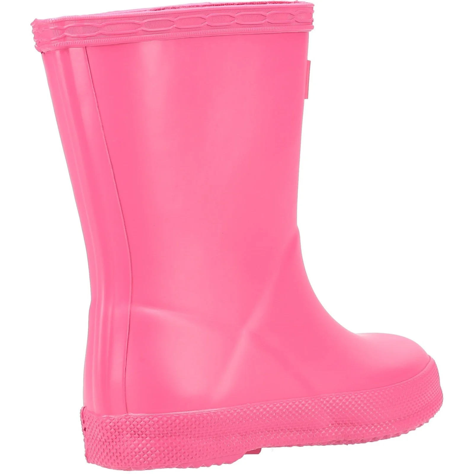 Hunter Junior Kids Kids First (Matte) Wellington Bright Pink - Image 2