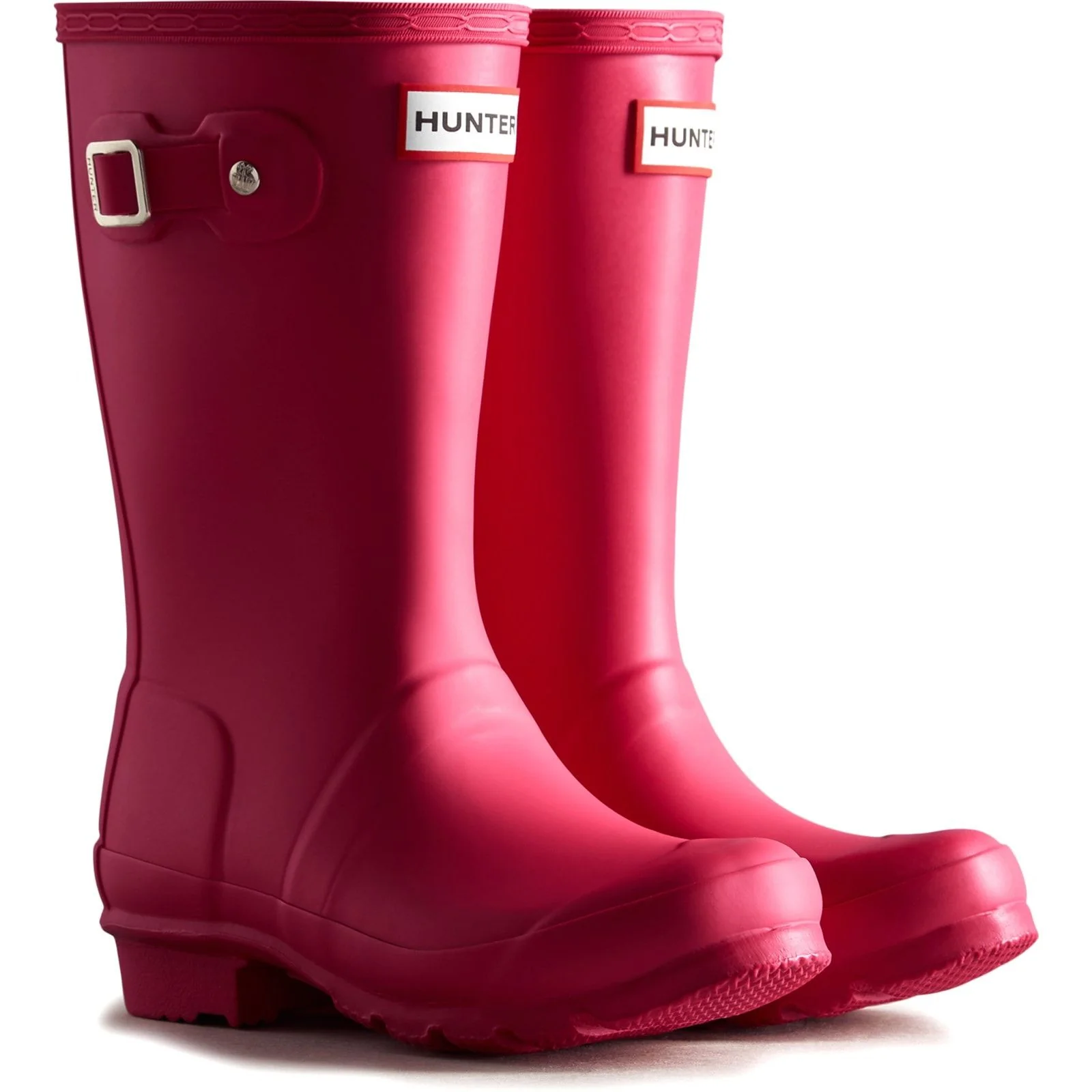 Hunter Kids Junior Originals Boot Bright Pink - Image 4