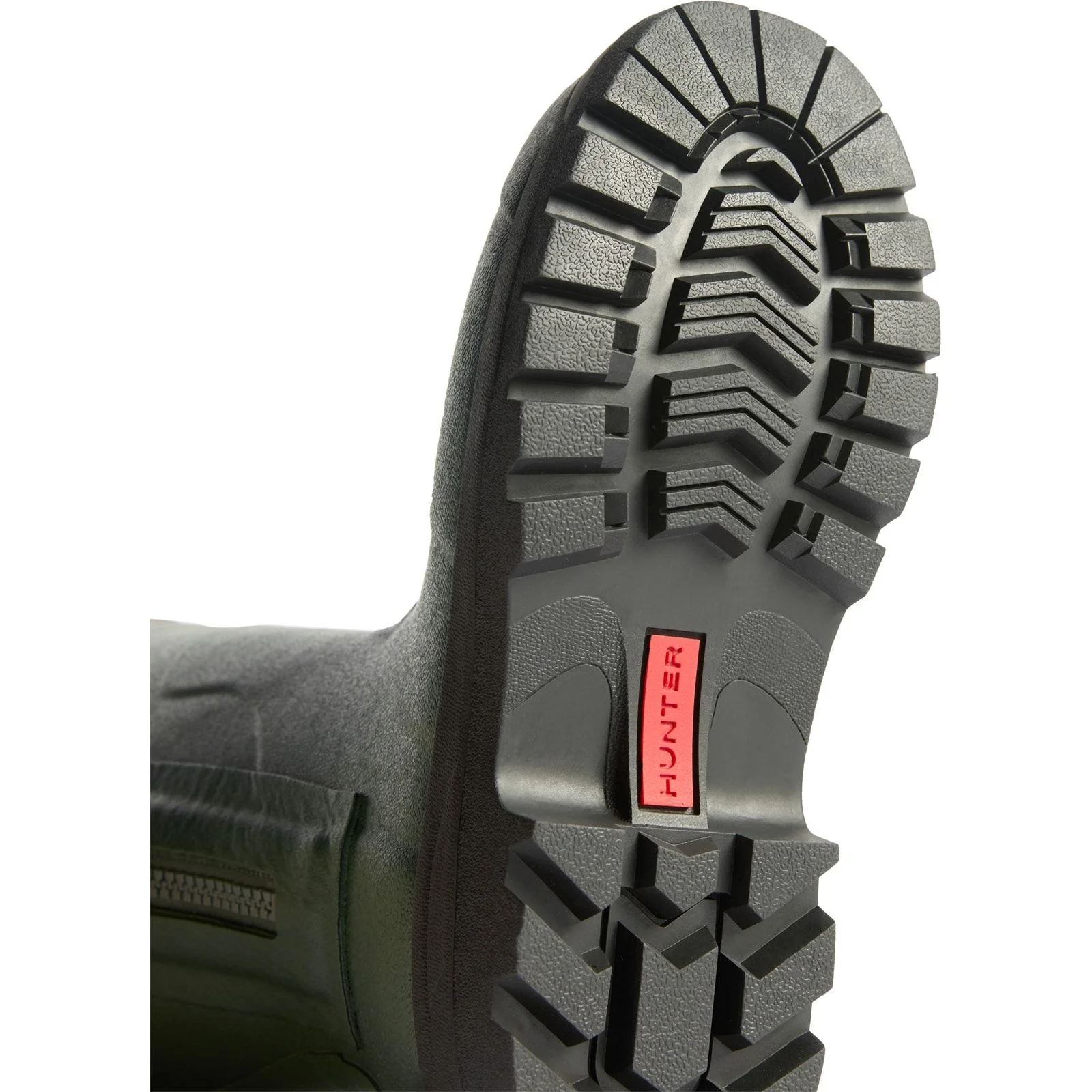 Hunter Mens Balmoral MK II Boot Dark Olive/Black - Image 2