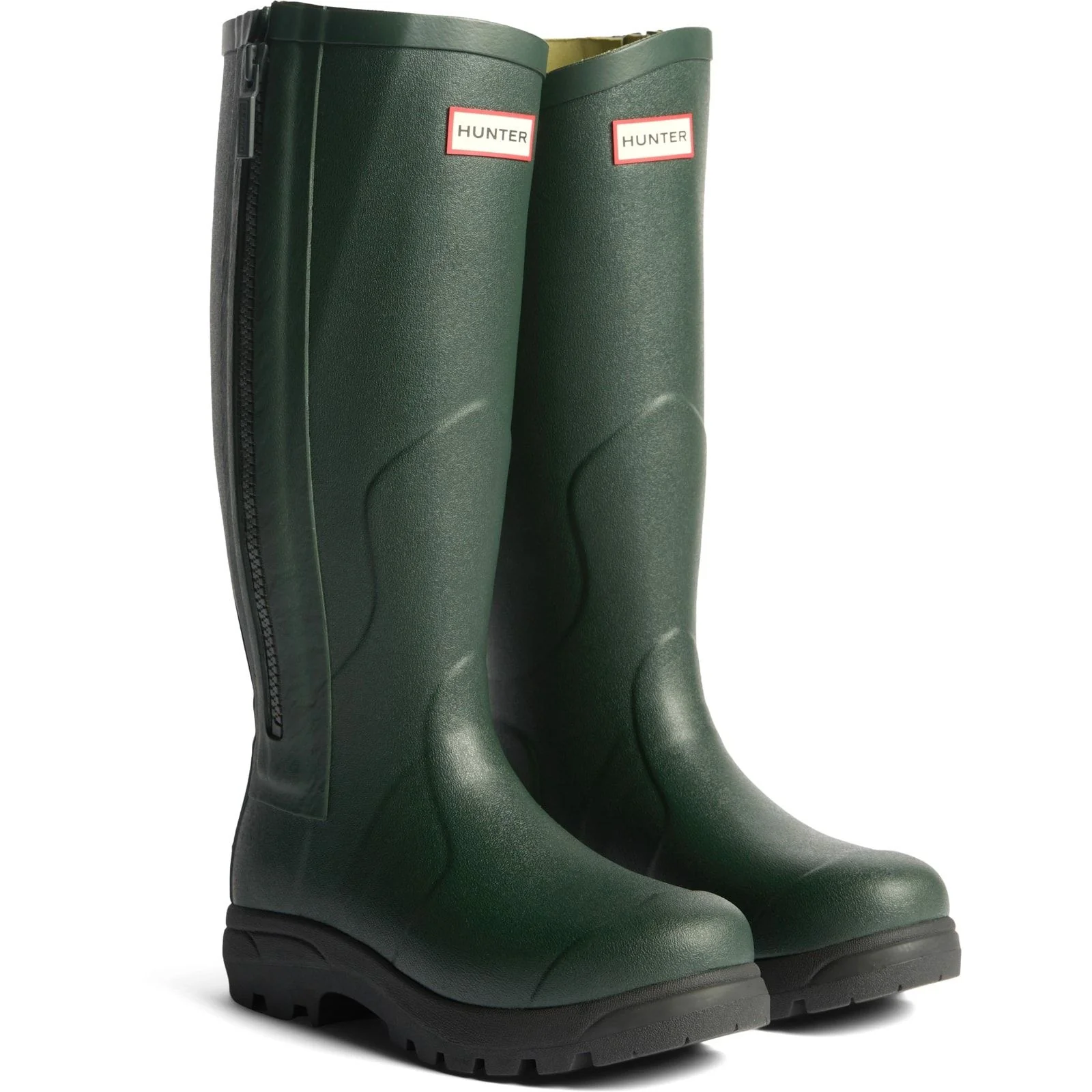 Hunter Mens Balmoral MK II Boot Dark Olive/Black - Image 4