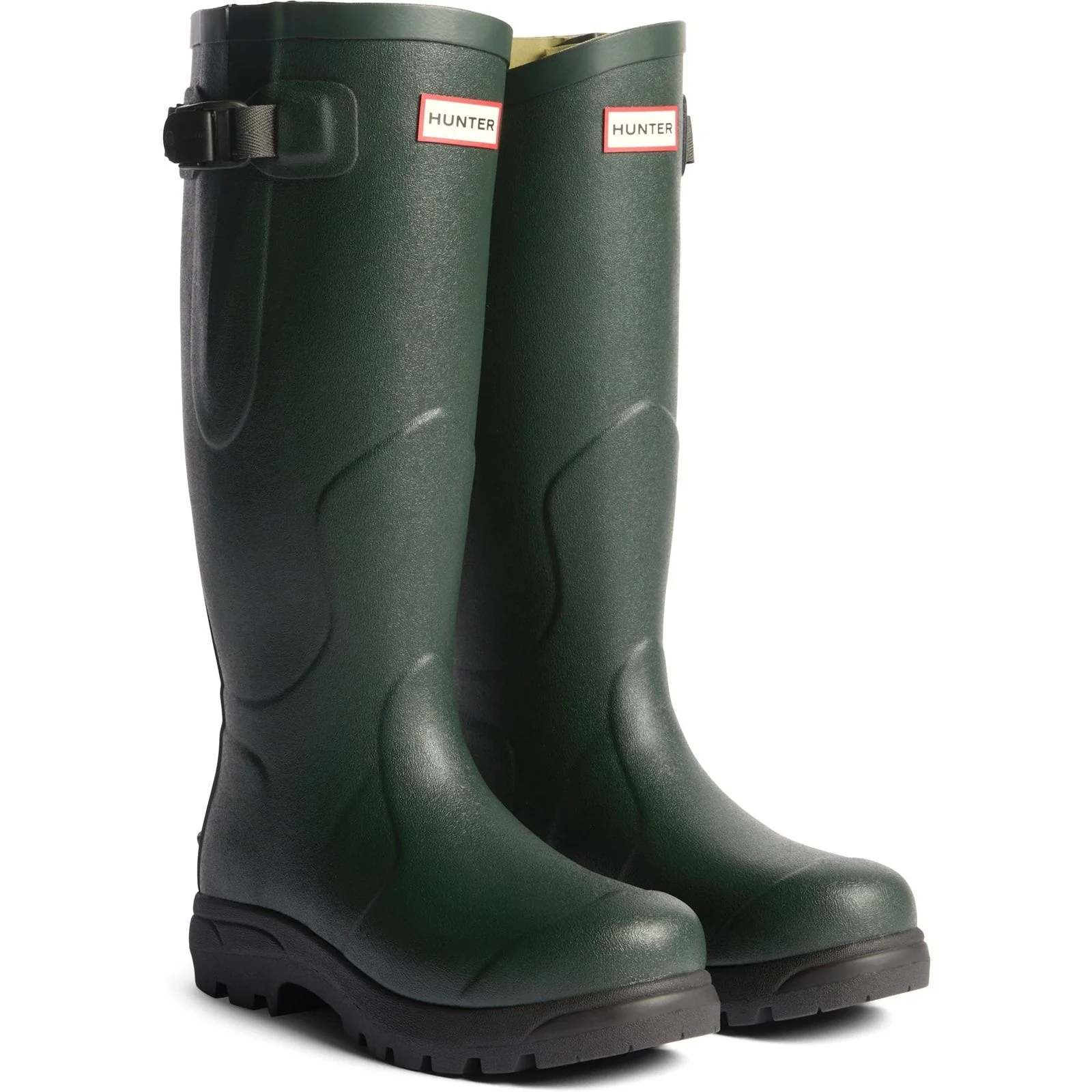 Hunter Mens Balmoral MK II Boot Dark Olive/Black - Image 4