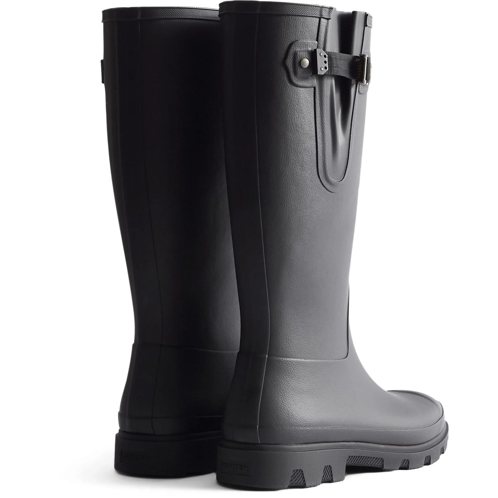 Hunter Mens Downpour Adjustable Boot Black - Image 3