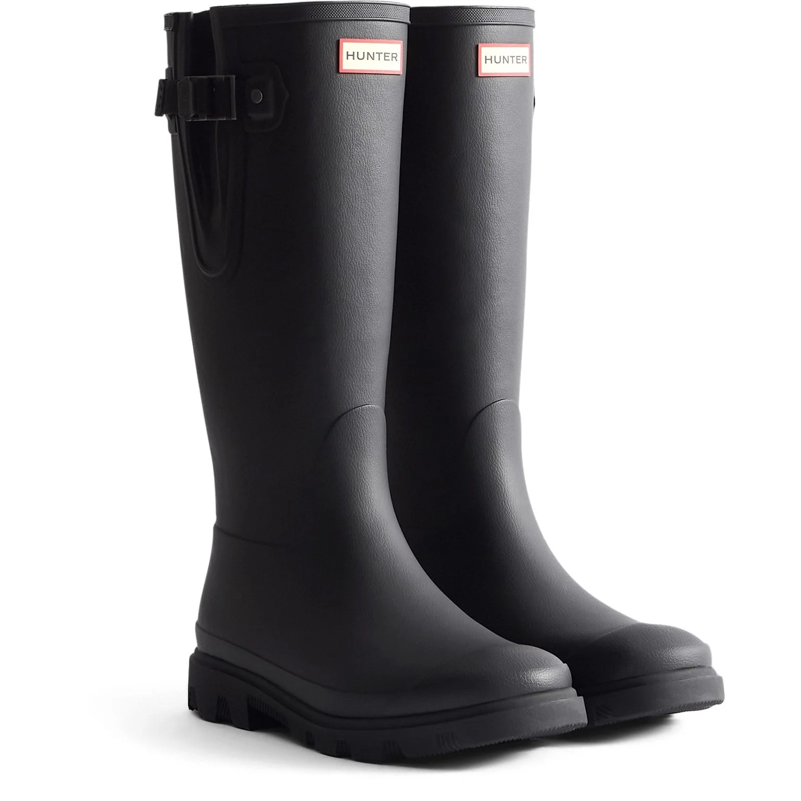 Hunter Mens Downpour Adjustable Boot Black - Image 4