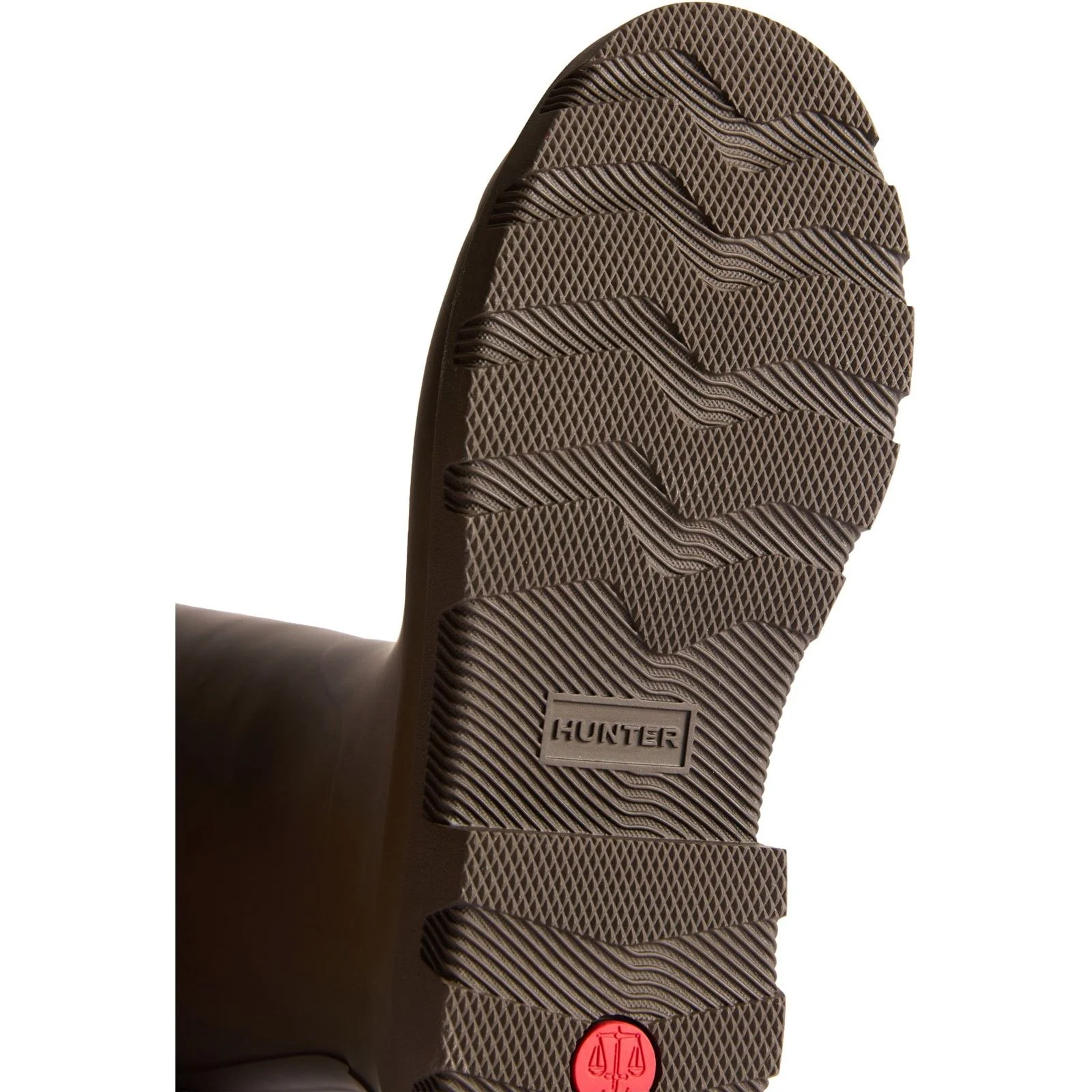 Hunter Mens Downpour Tall Boot Chocolate Brown - Image 2