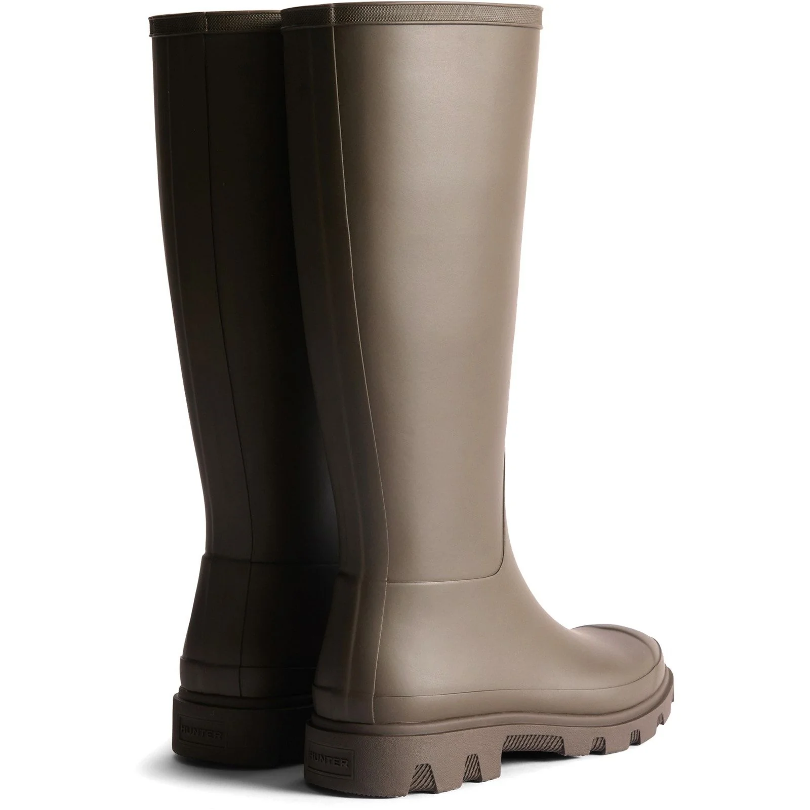 Hunter Mens Downpour Tall Boot Chocolate Brown - Image 3
