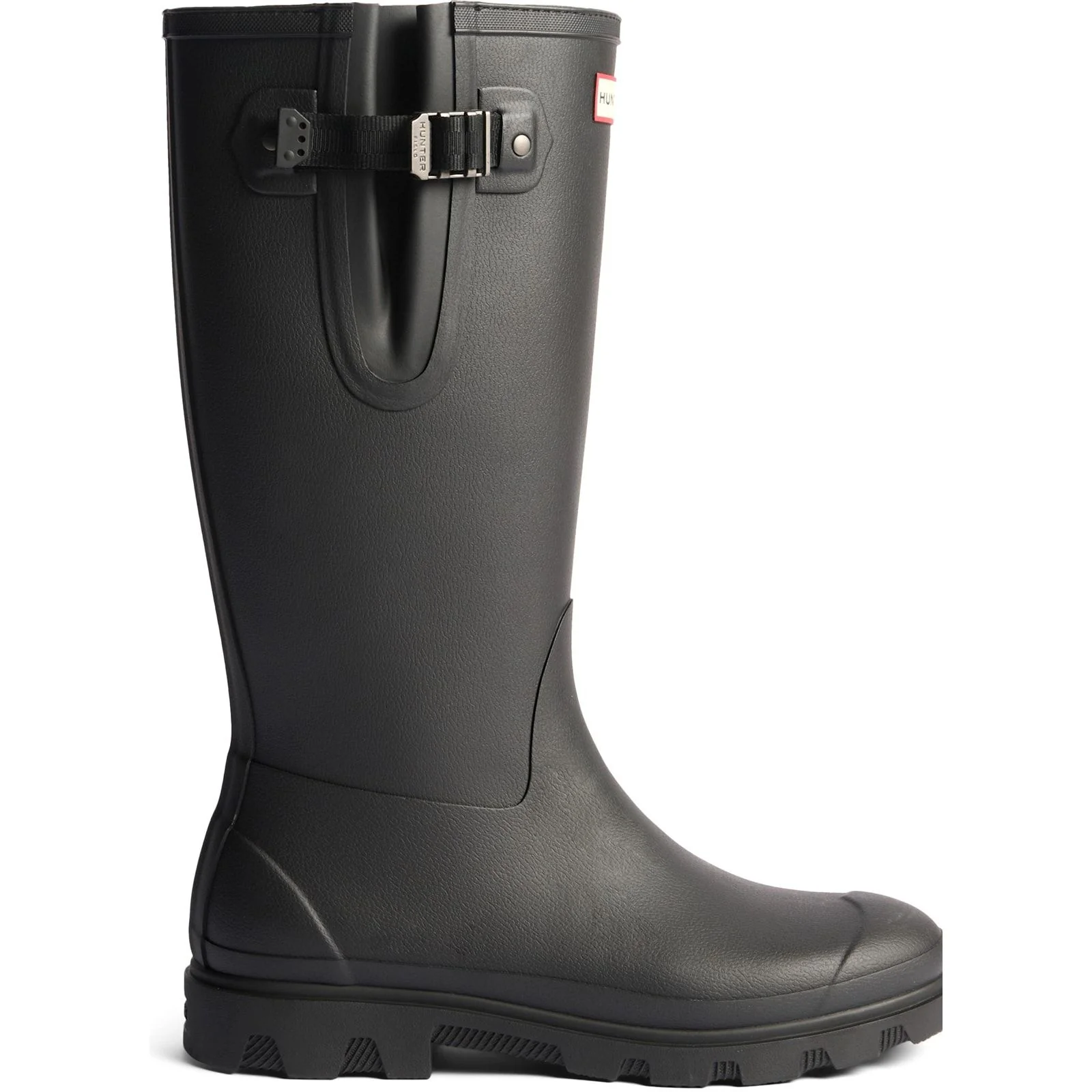 Hunter Mens Field Downpour Adjustable Boot Black