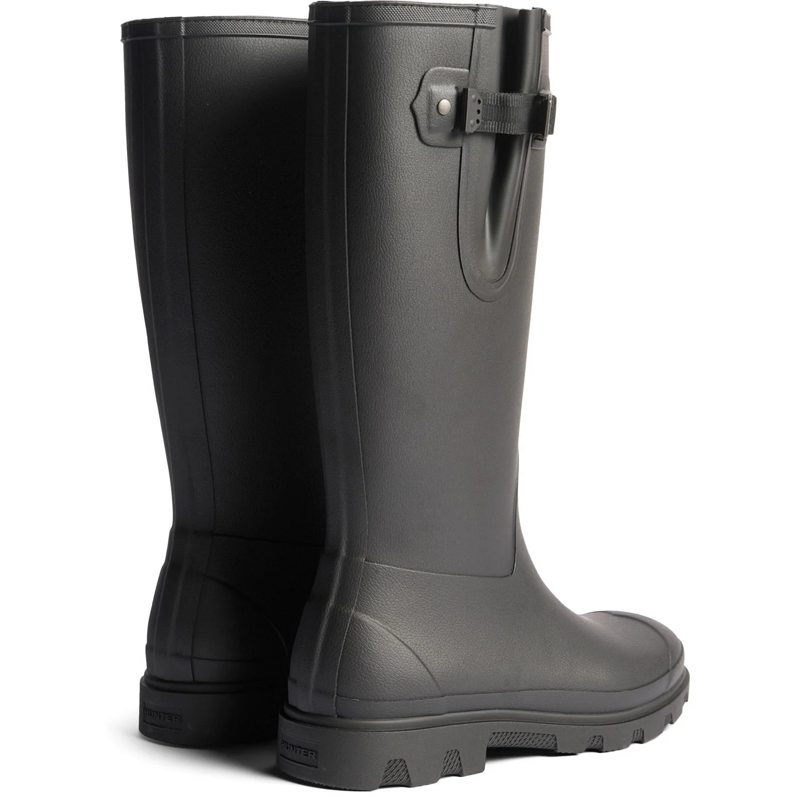 Hunter Mens Field Downpour Adjustable Boot Black - Image 3