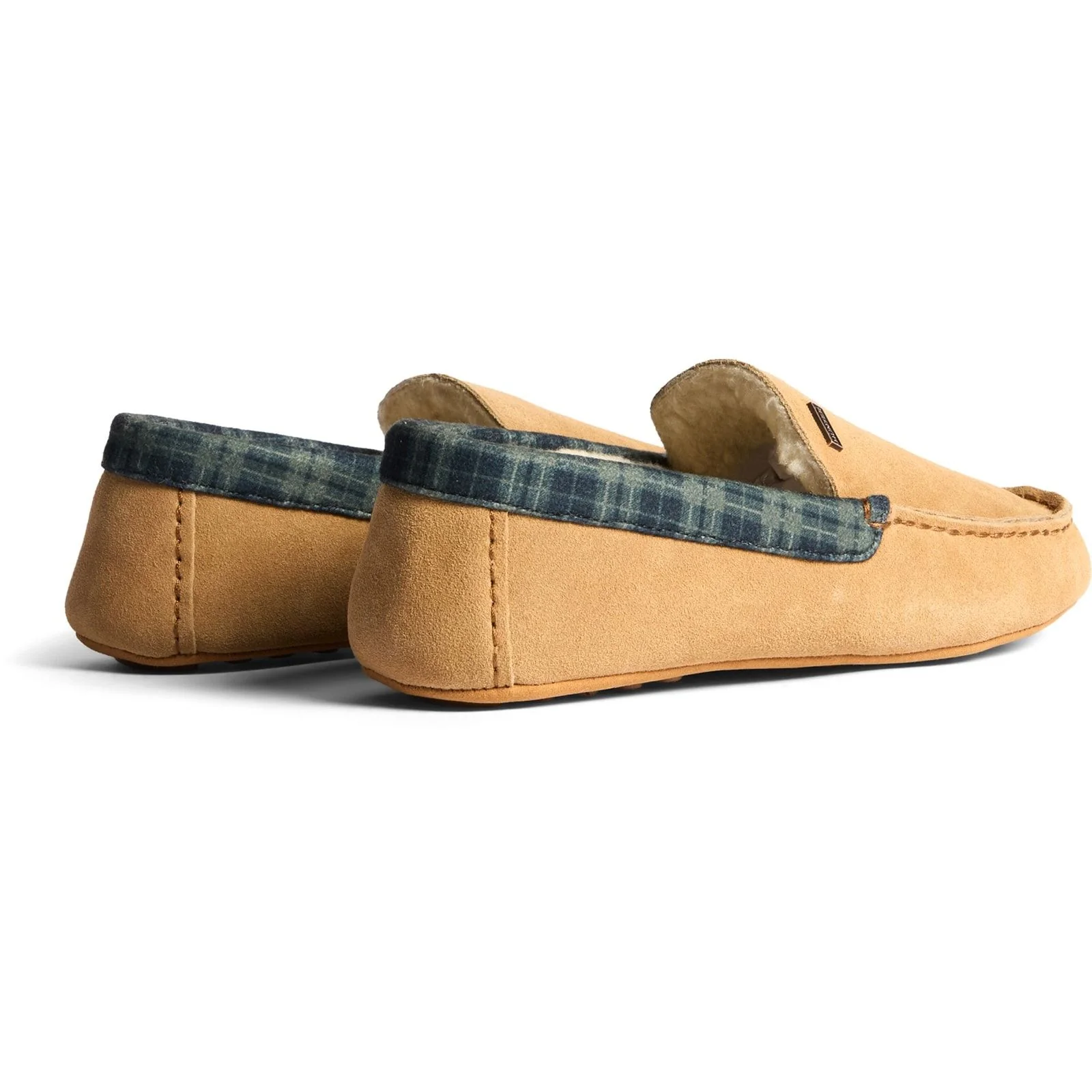 Hunter Mens Moccassin Slipper Biscuit - Image 4