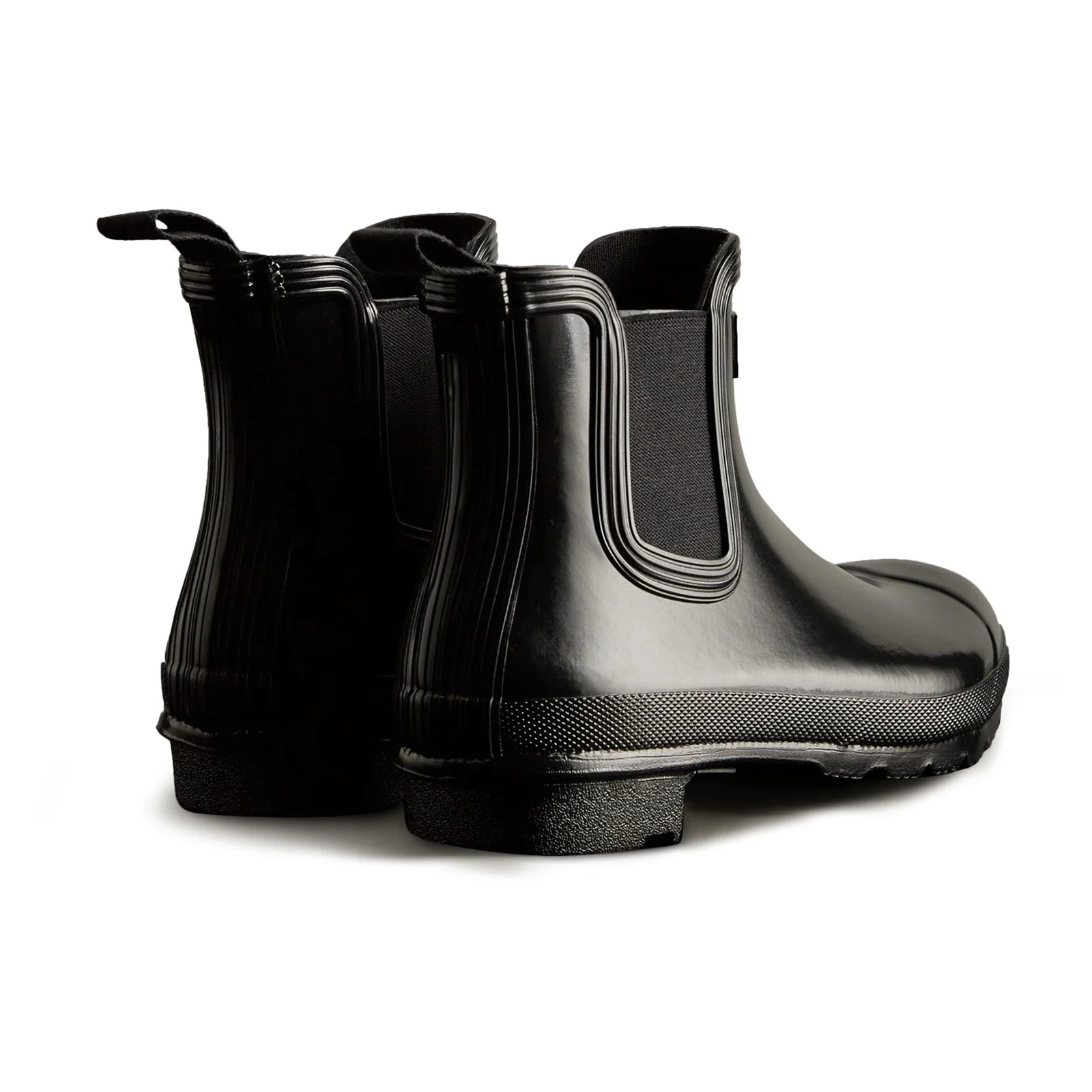 Hunter Womens Womens Original Chelsea Gloss Boot Black - Image 2