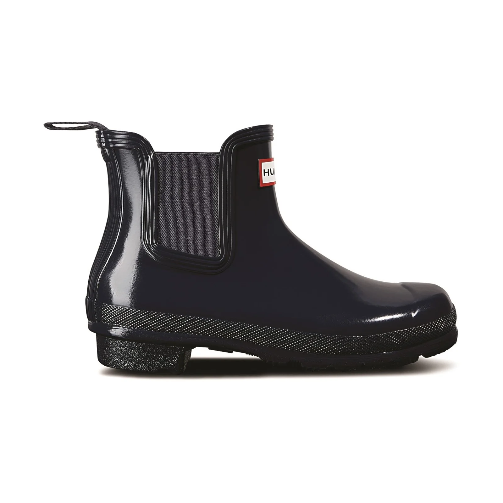 Hunter Womens Womens Original Chelsea Gloss Boot Navy