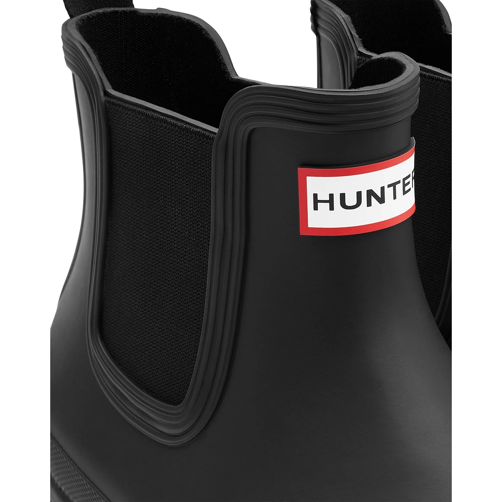 Hunter Mens Original Chelsea Boot Black - Image 3