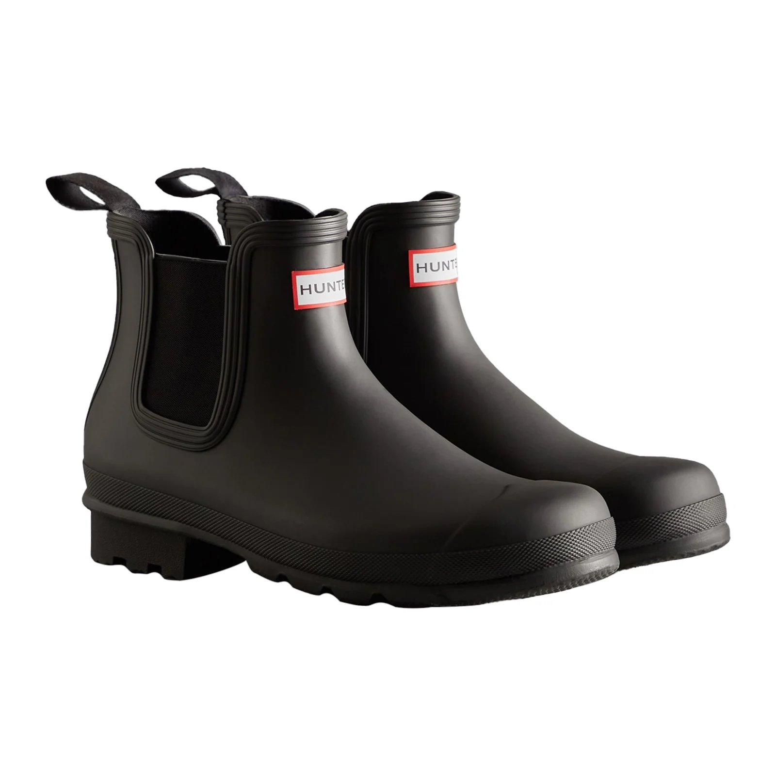 Hunter Mens Original Chelsea Boot Black - Image 5