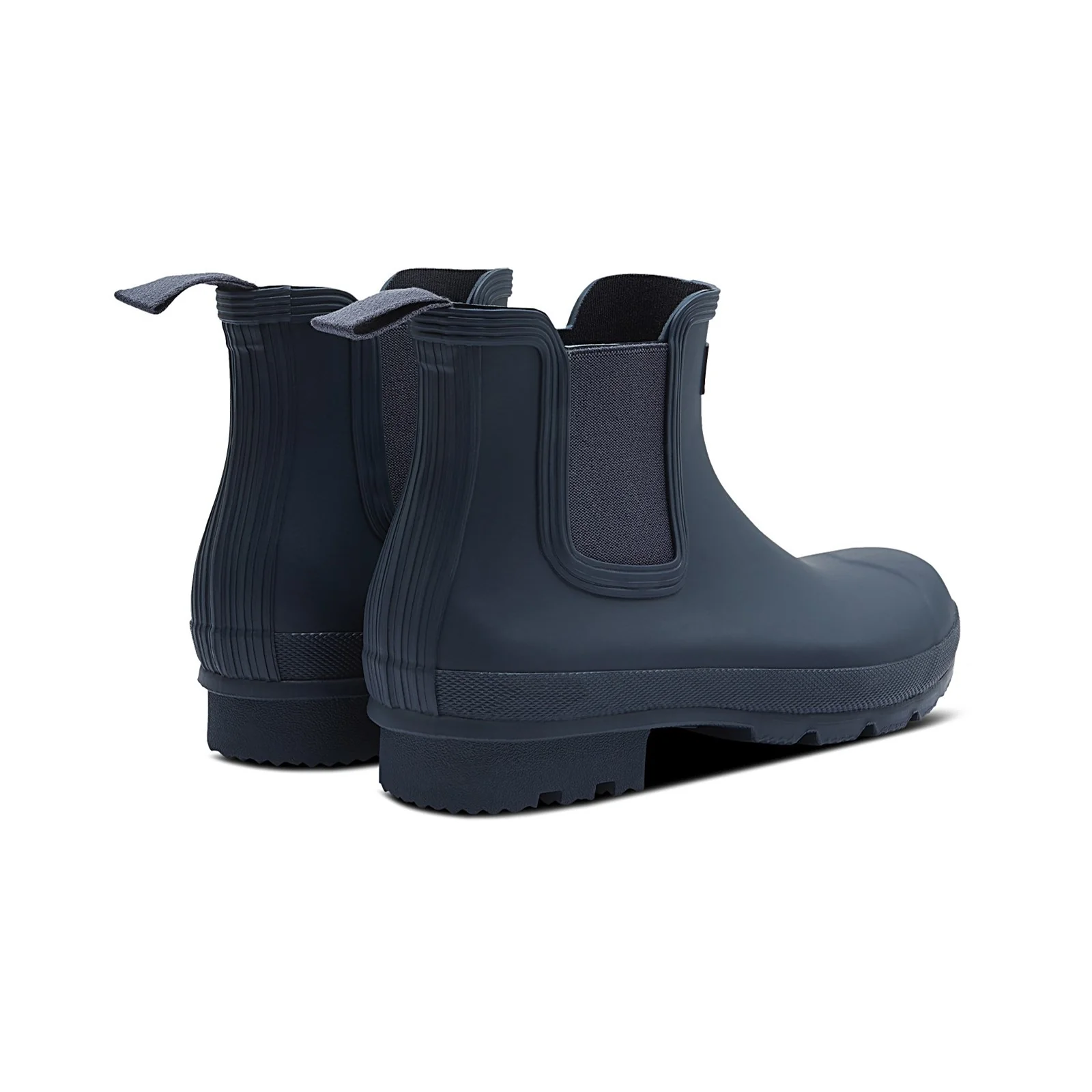 Hunter Mens Original Chelsea Boot Navy - Image 4
