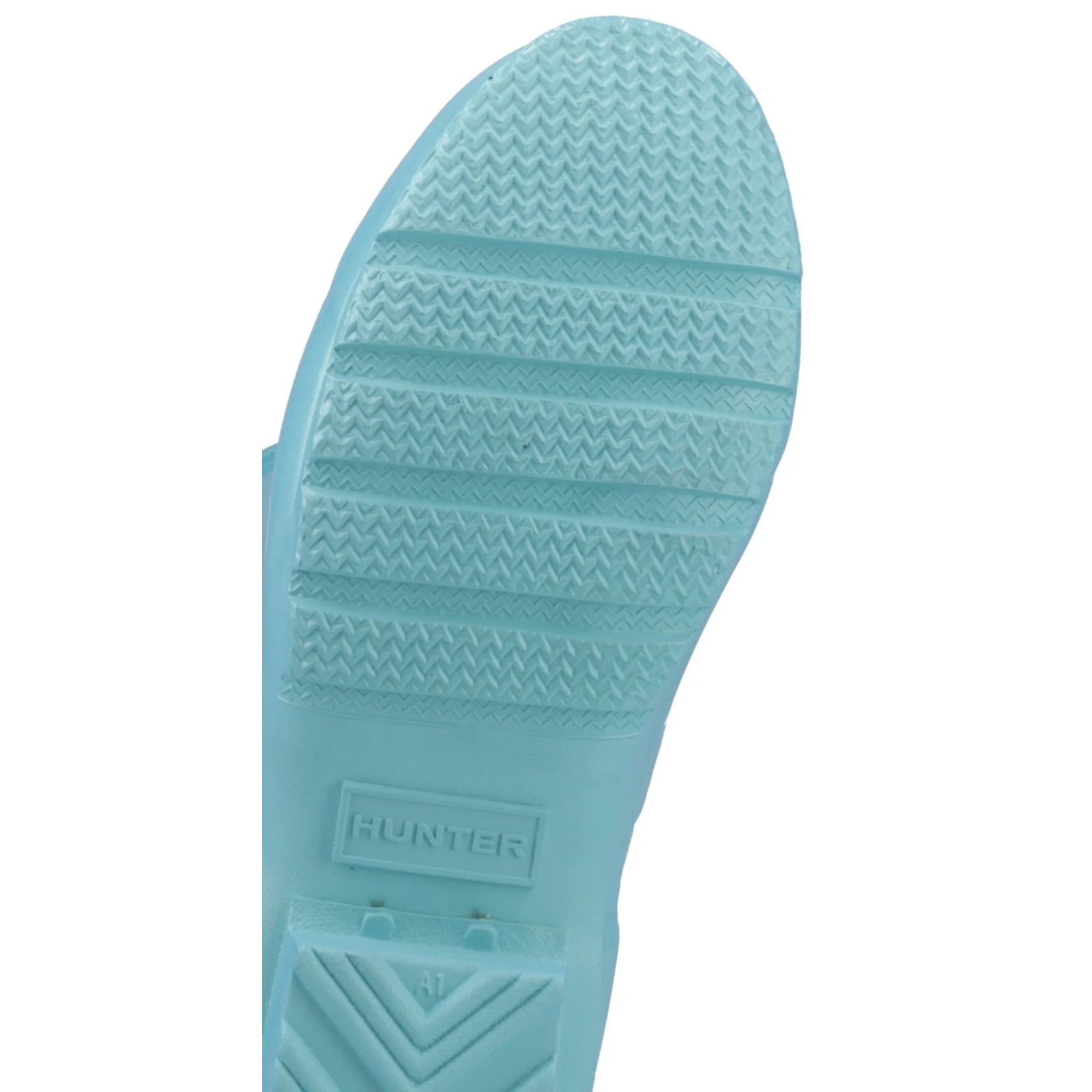 Hunter Original Nebula Junior Kids Wellingtons Pool Blue - Image 2