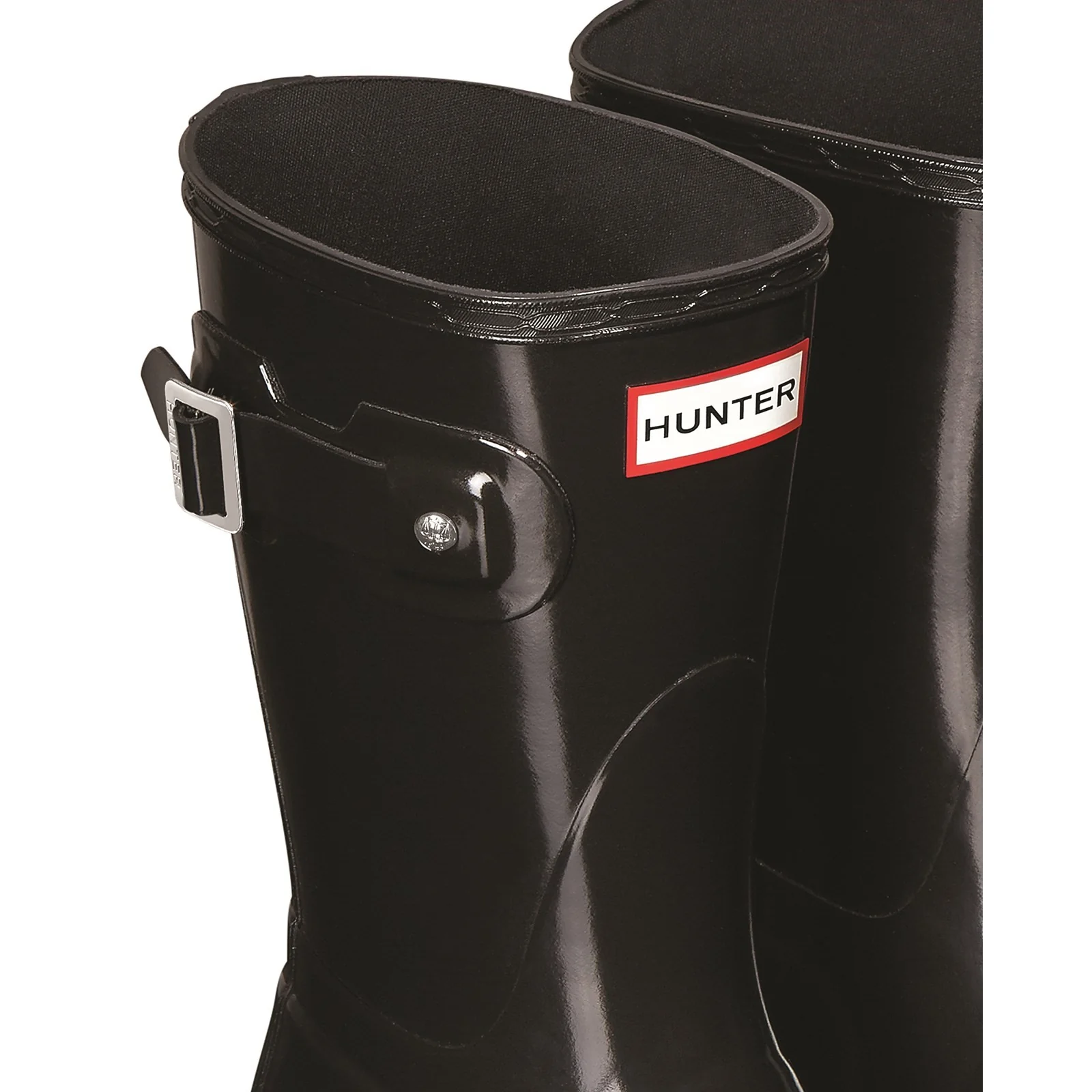 Hunter Womens Original Short Wellington Black - Image 2