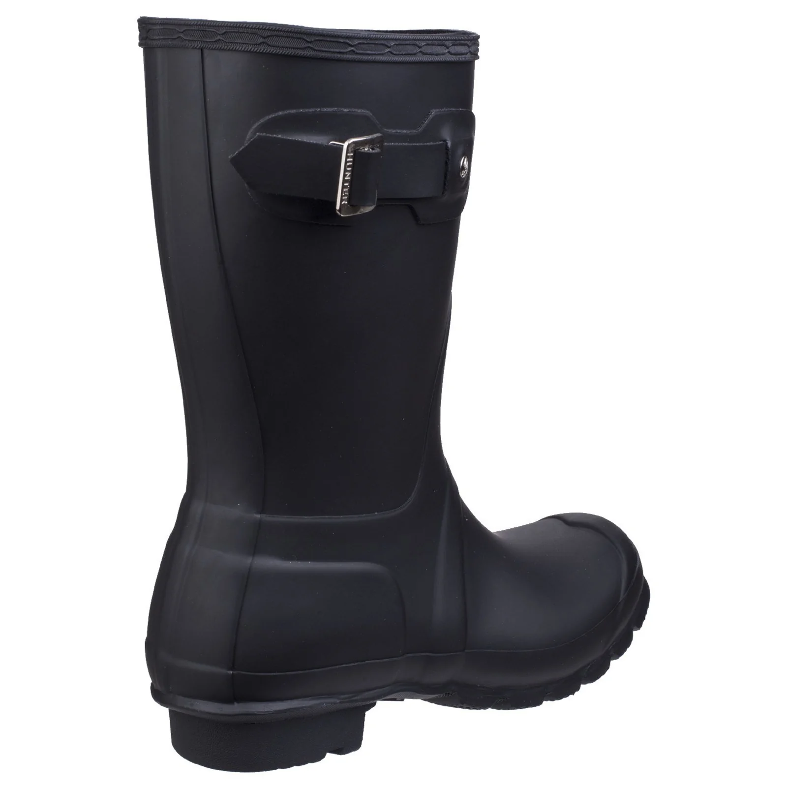 Hunter Womens Original Short Wellington Boots Black - Image 4