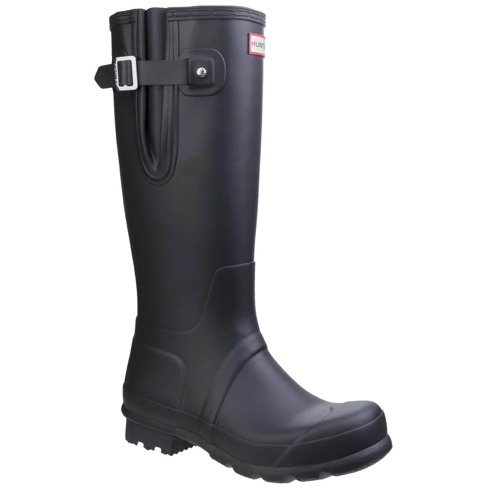 Hunter Mens Original Side Adjustable Wellington Boots Black - Image 3