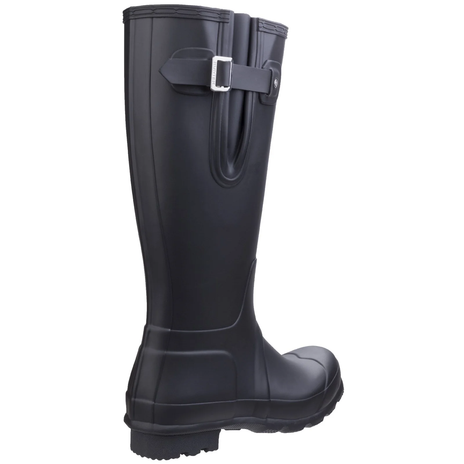 Hunter Mens Original Side Adjustable Wellington Boots Black - Image 4