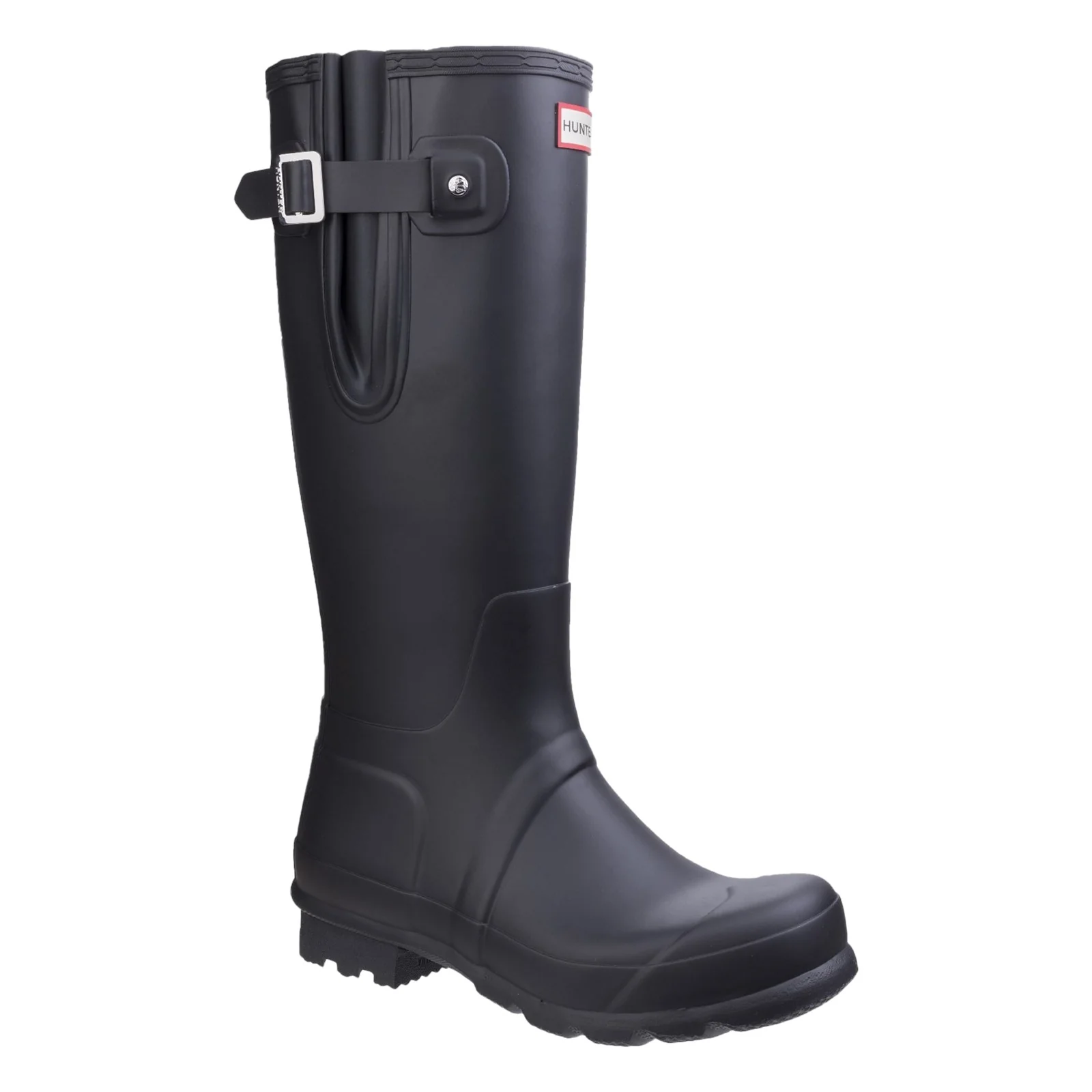 Hunter Mens Original Side Adjustable Wellington Boots Black - Image 5