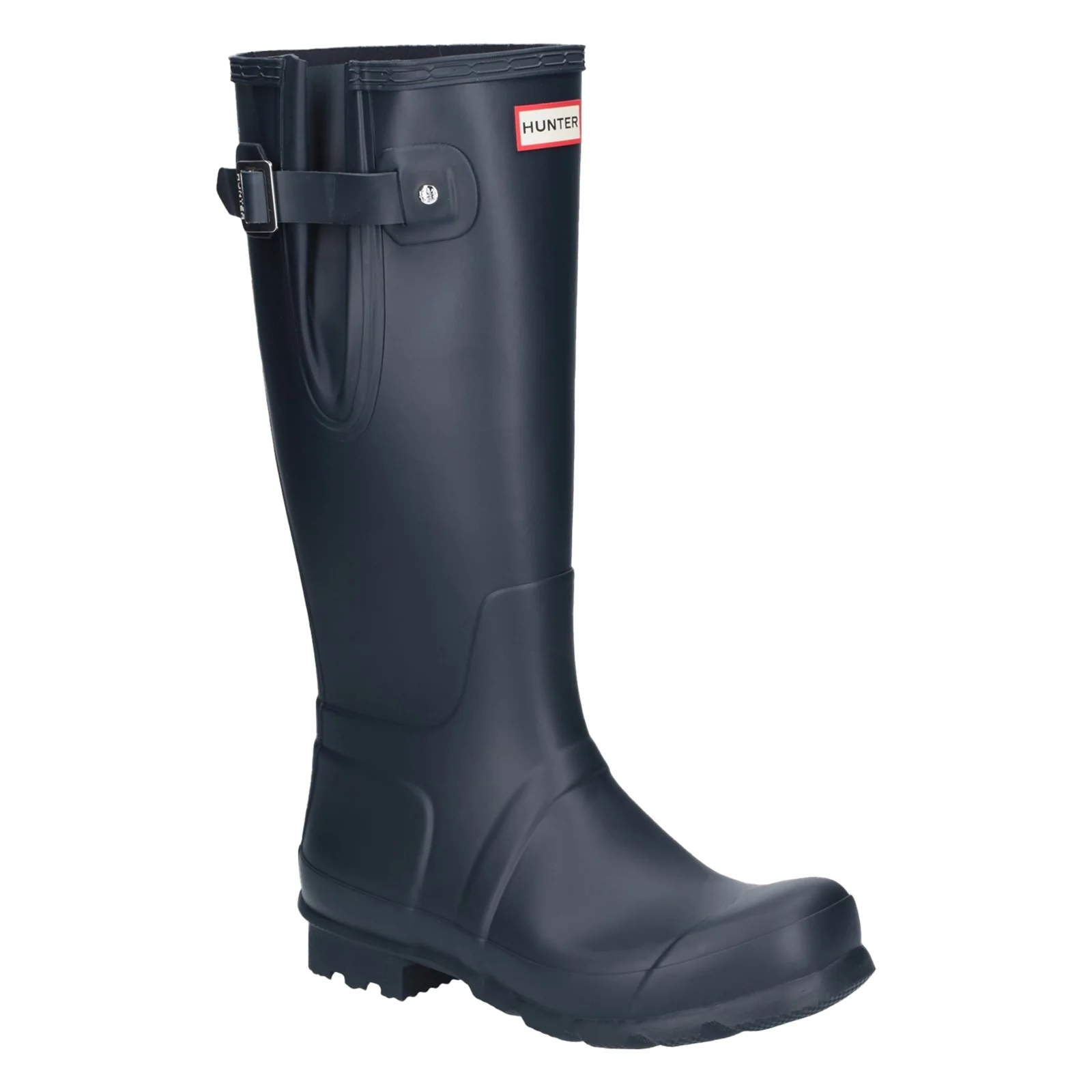 Hunter Mens Original Side Adjustable Wellington Boots Navy - Image 4