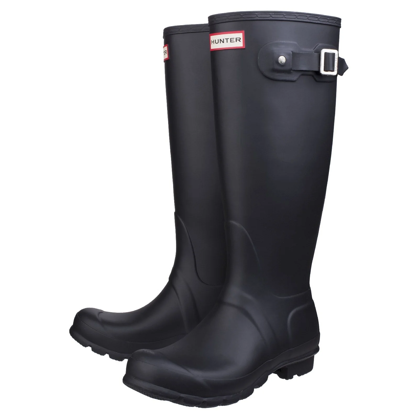 Hunter Womens Original Tall Wellington Boots Black - Image 5
