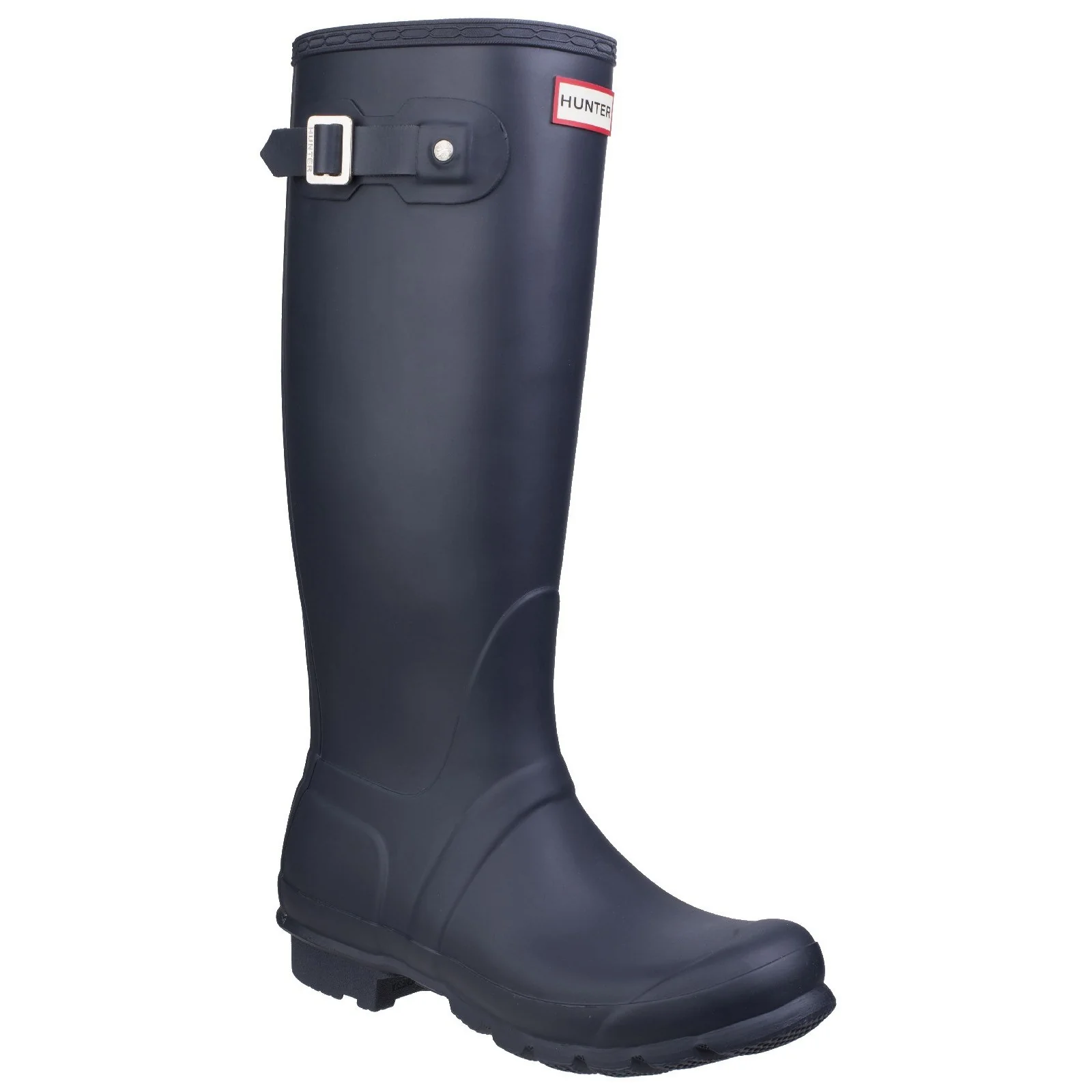 Hunter Womens Original Tall Wellington Boots Navy - Image 3