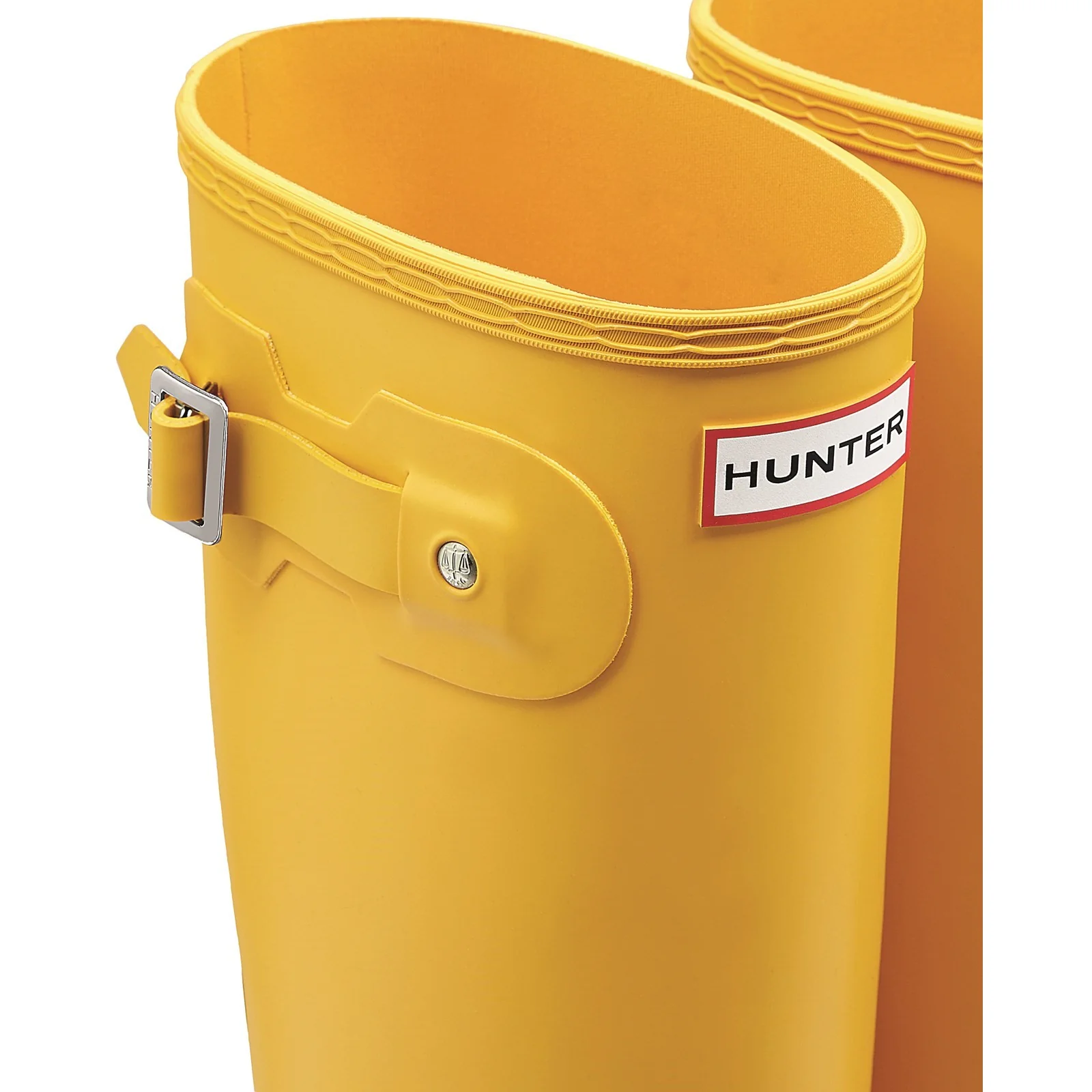 Hunter Womens Original Tall Wellington Boots Yellow - Image 5
