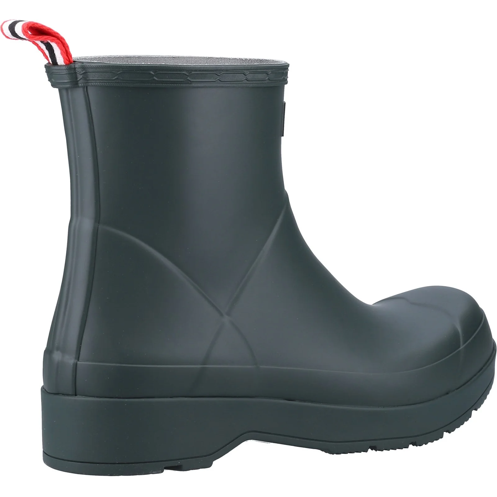 Hunter Mens Original Play Short Wellington Boots Moss - Image 3