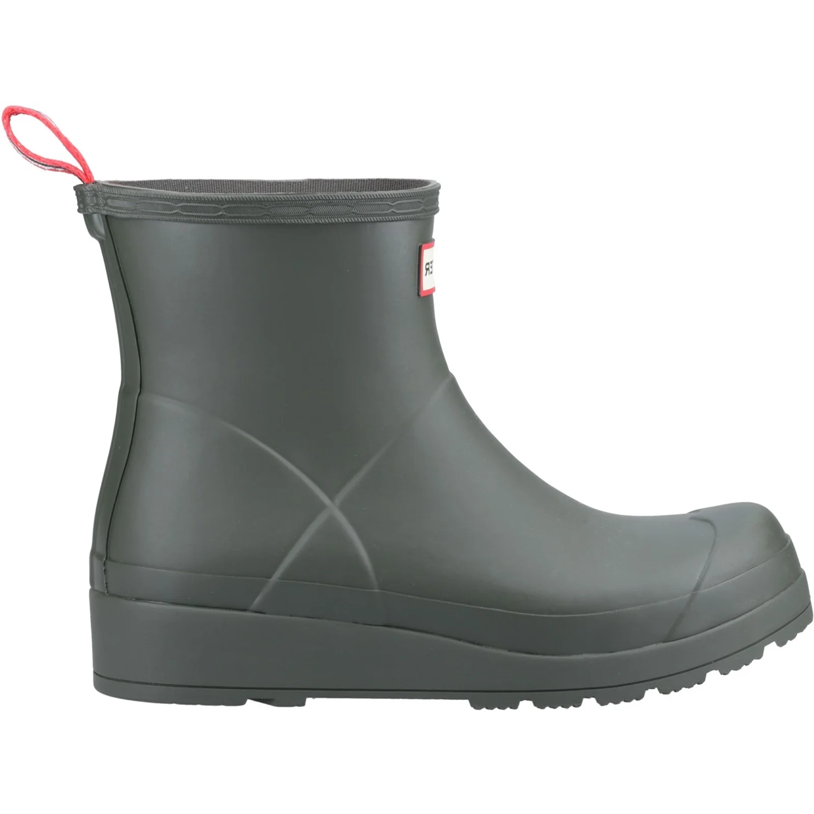 Hunter Womens Play Short Boot Dark Olive