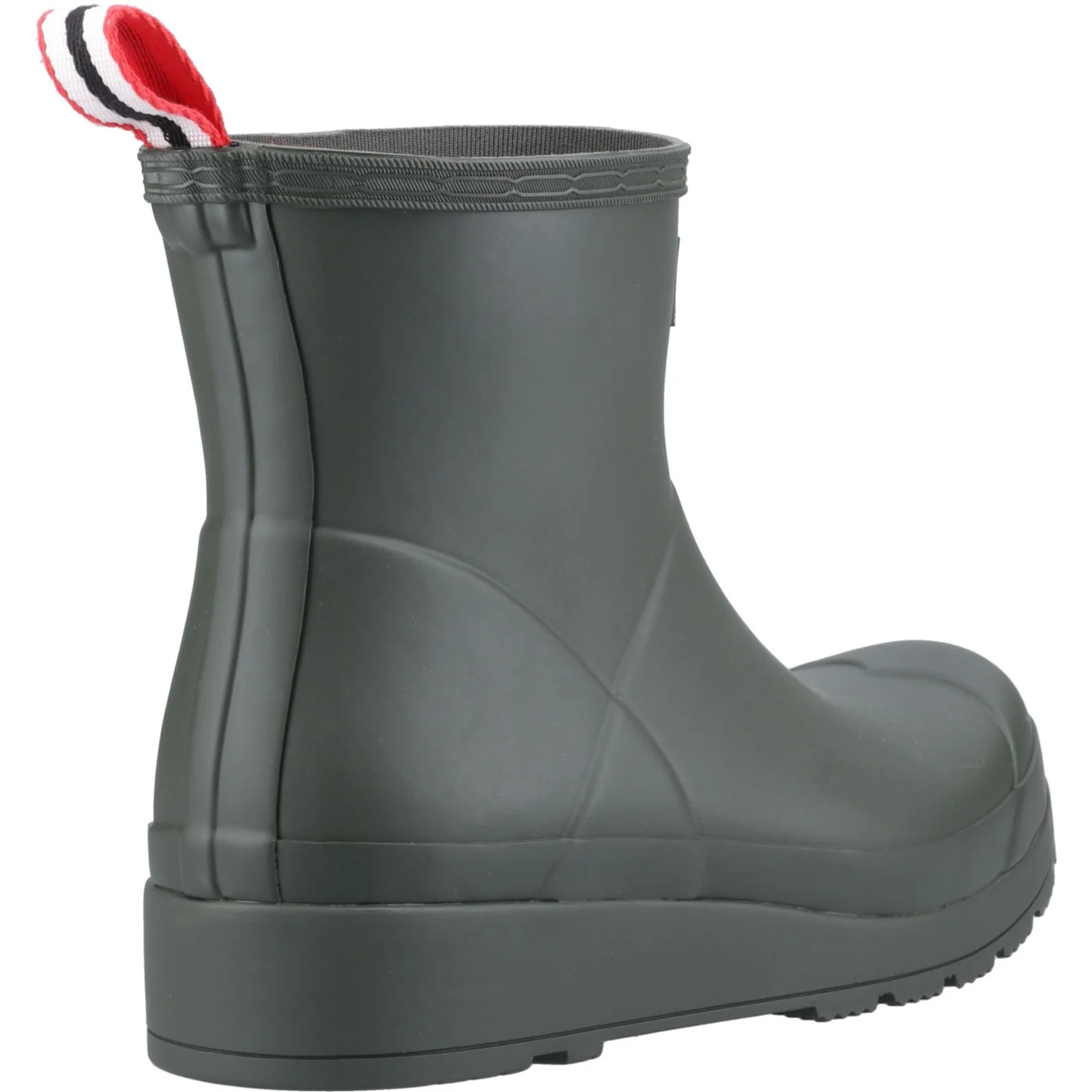 Hunter Womens Play Short Boot Dark Olive - Image 4