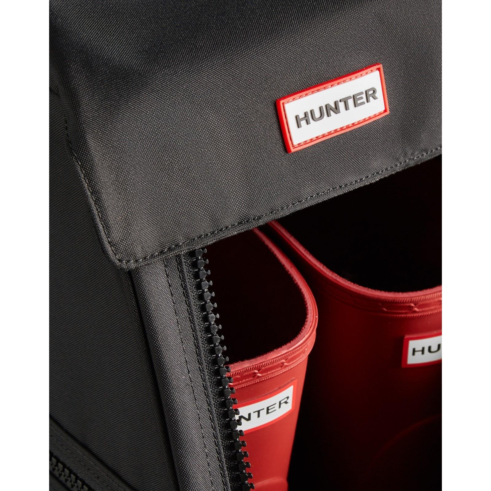Hunter Unisex Barra Short Boot Bag Black - Image 4