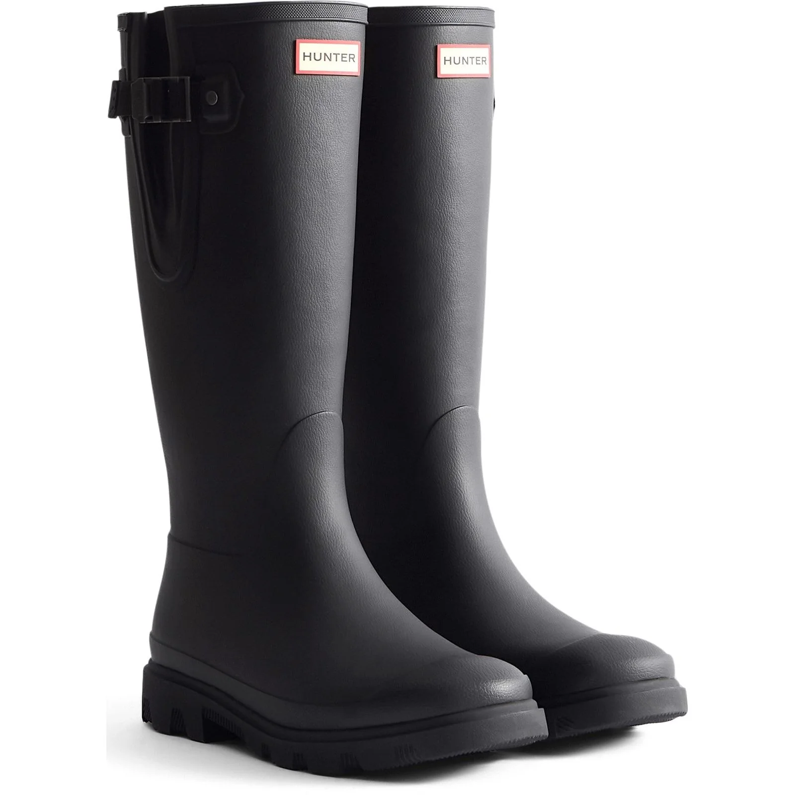Hunter Womens Downpour Adjustable Boot Black - Image 4