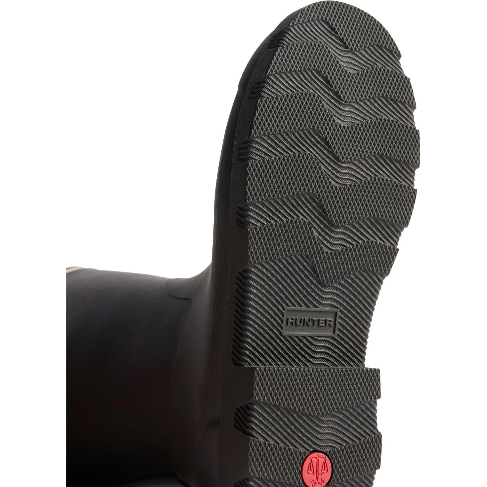 Hunter Womens Field Downpour Boot Black - Image 2