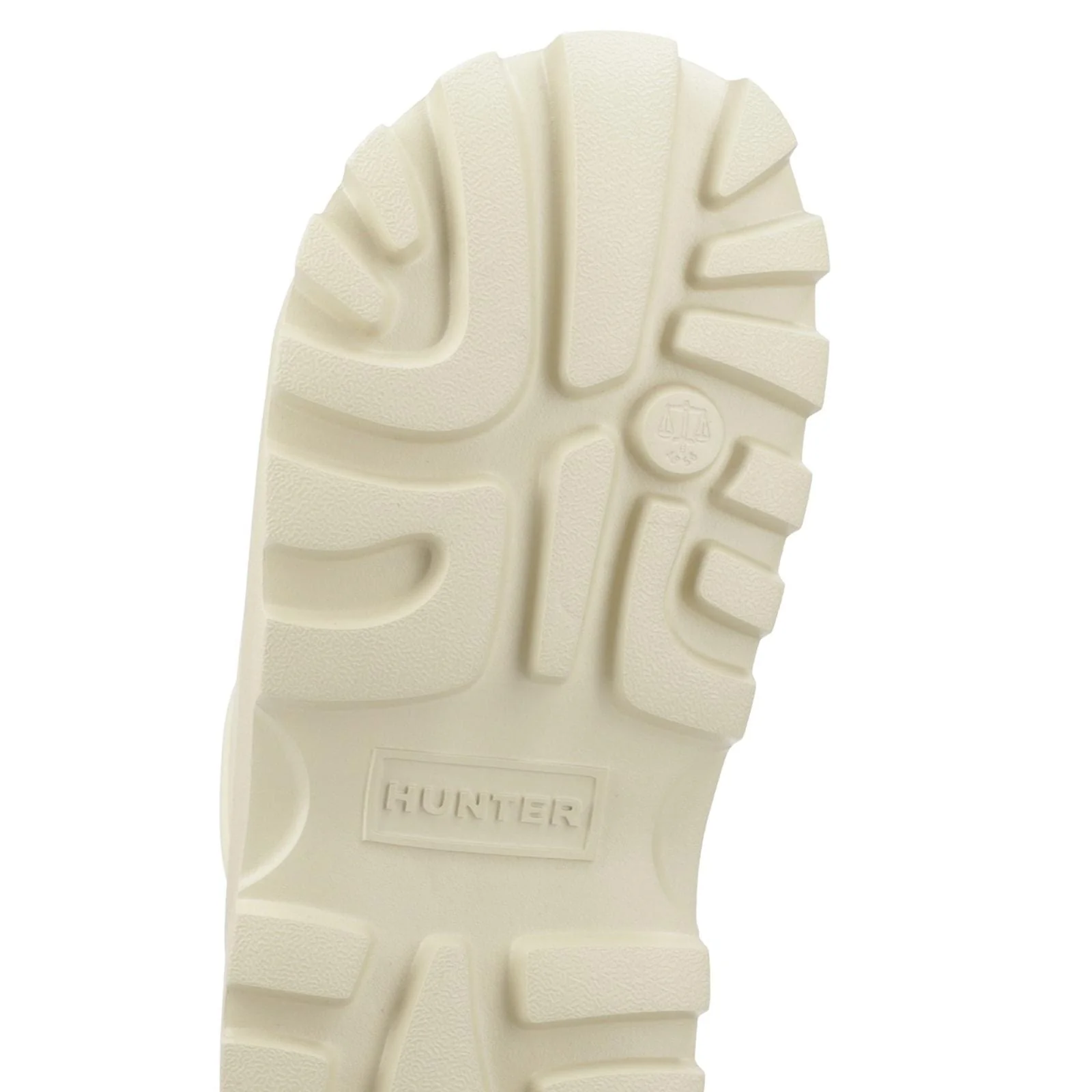 Hunter Womens Moulded Stacked Slider Gravel - Image 2