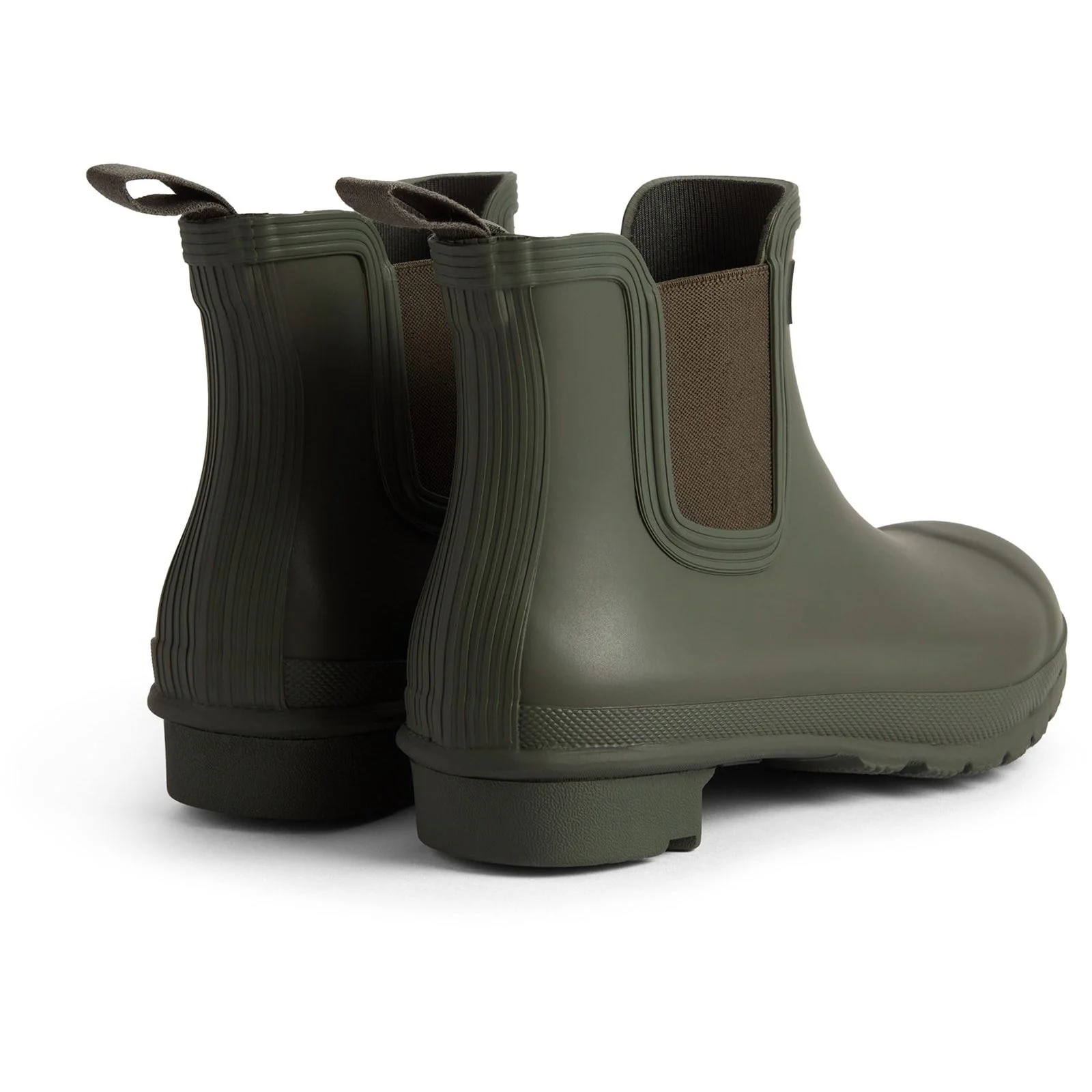 Hunter Womens Original Chelsea Boot Dark Olive - Image 3
