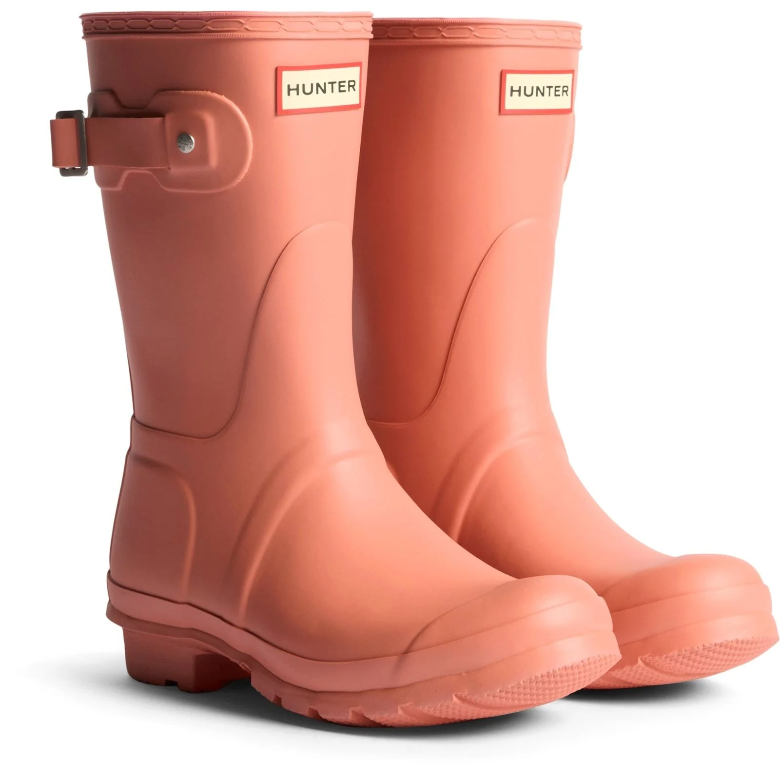 Hunter Womens Original Short Boot Terracotta - Image 5