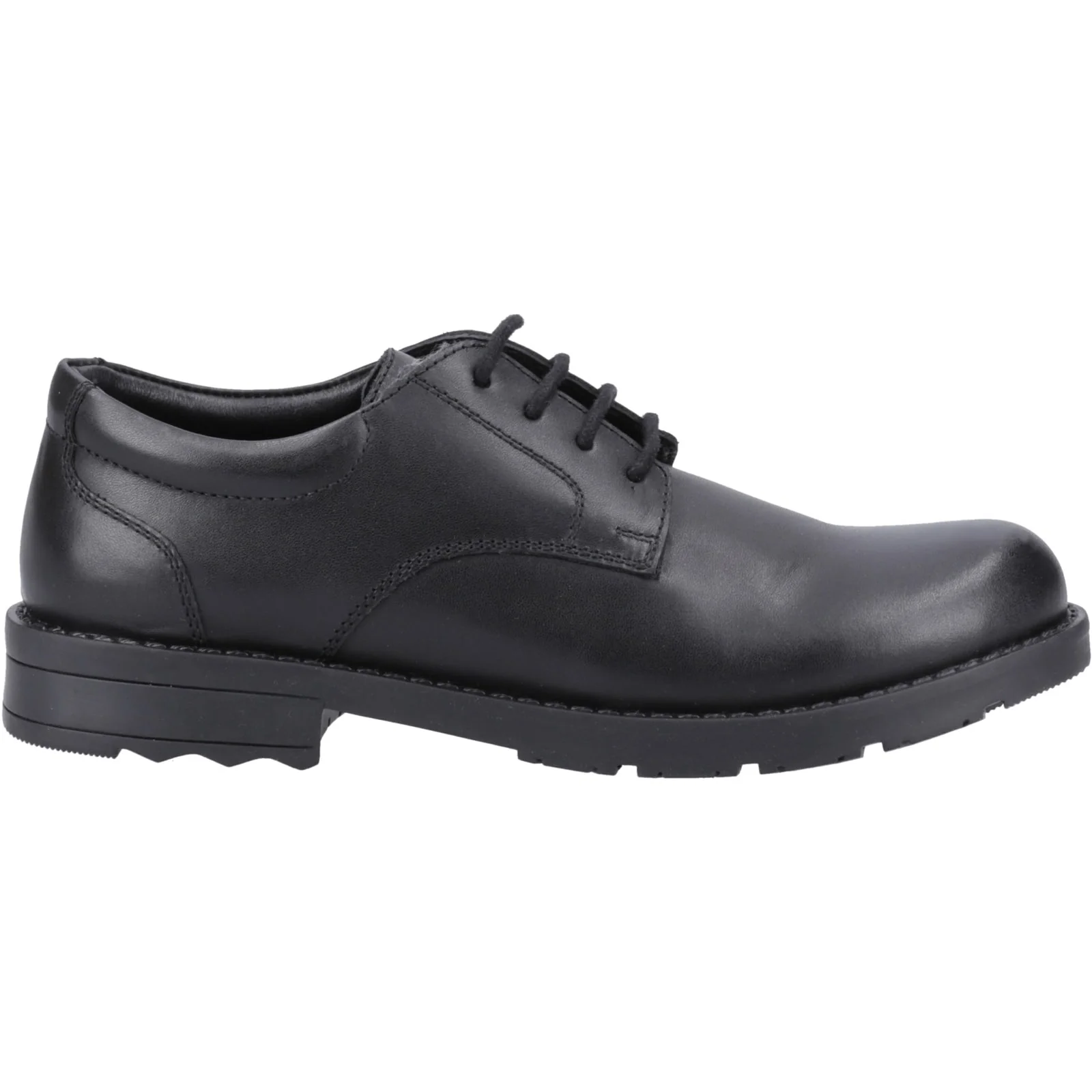Hush Puppies Boys Bruno Senior Shoe Black