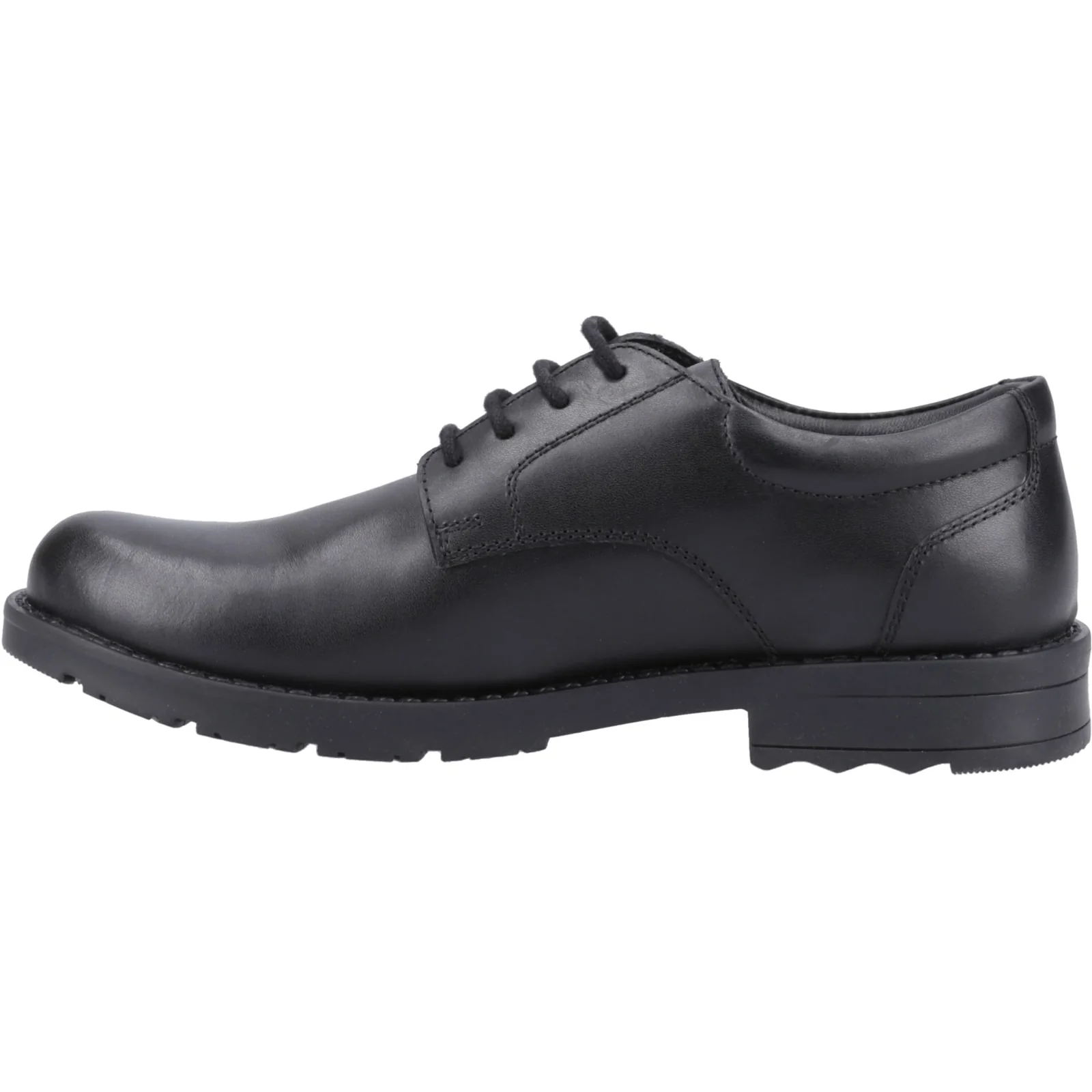 Hush Puppies Boys Bruno Senior Shoe Black - Image 2