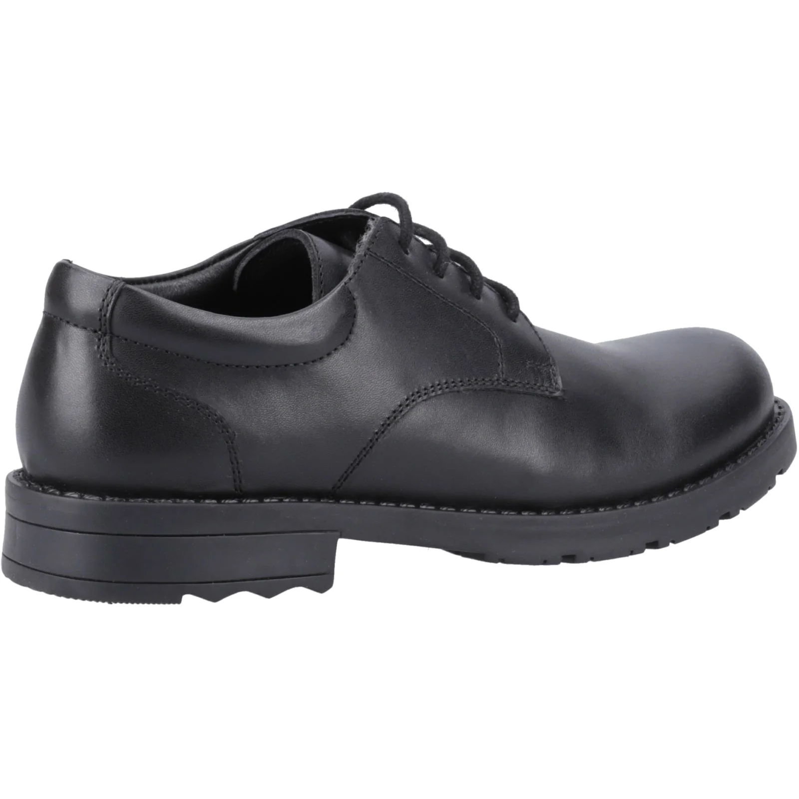 Hush Puppies Boys Bruno Senior Shoe Black - Image 4