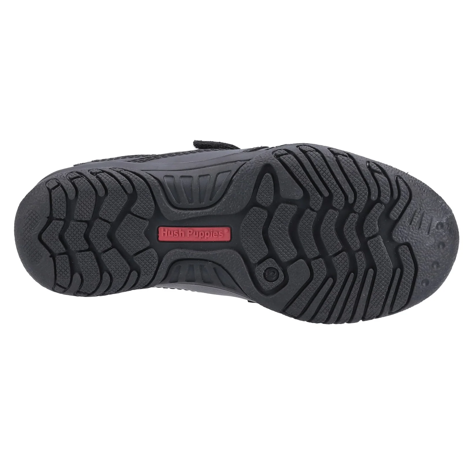 Hush Puppies Boys Jezza 2 Senior School Shoe Black - Image 2
