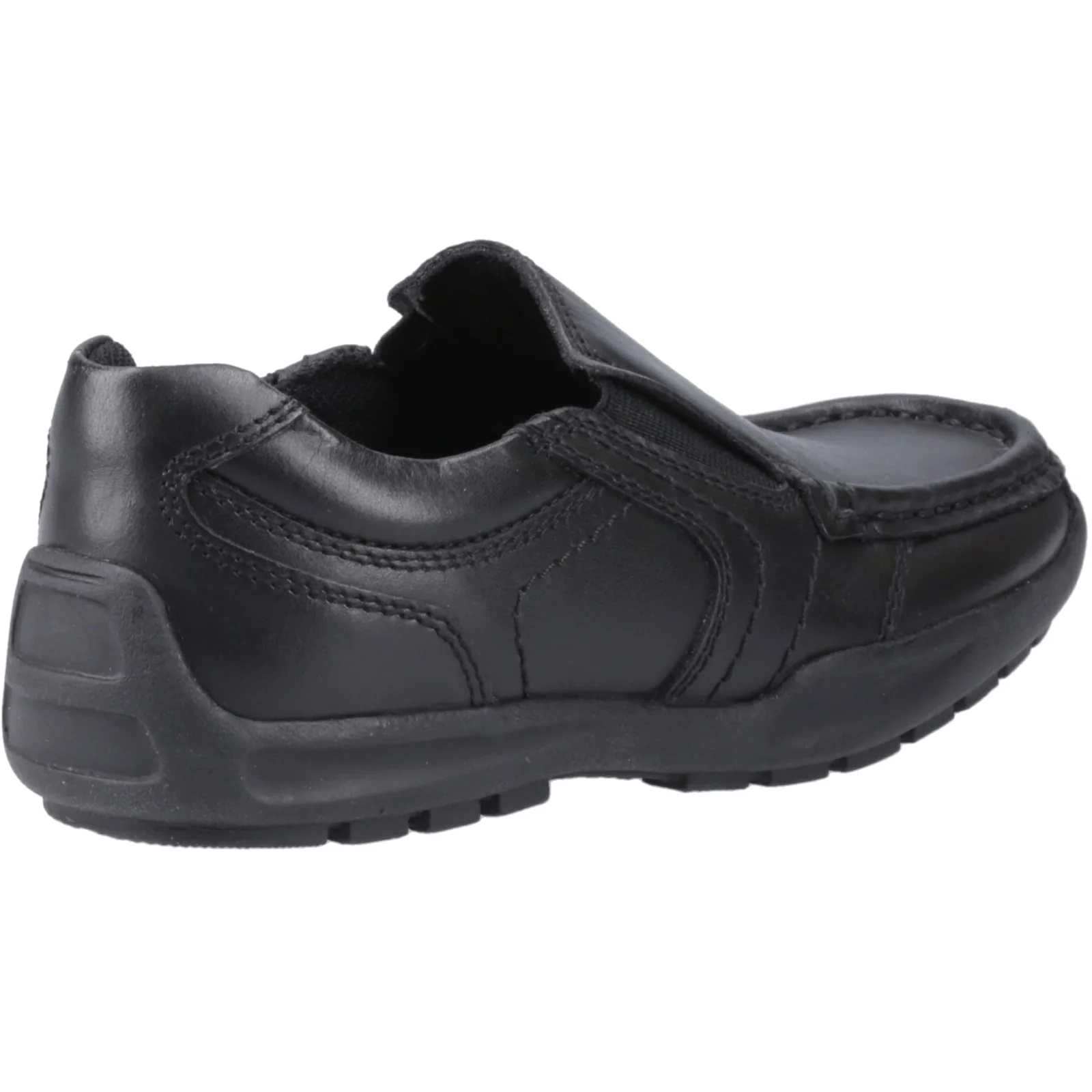 Hush Puppies Boys Morgan Slip On Snr Black - Image 4