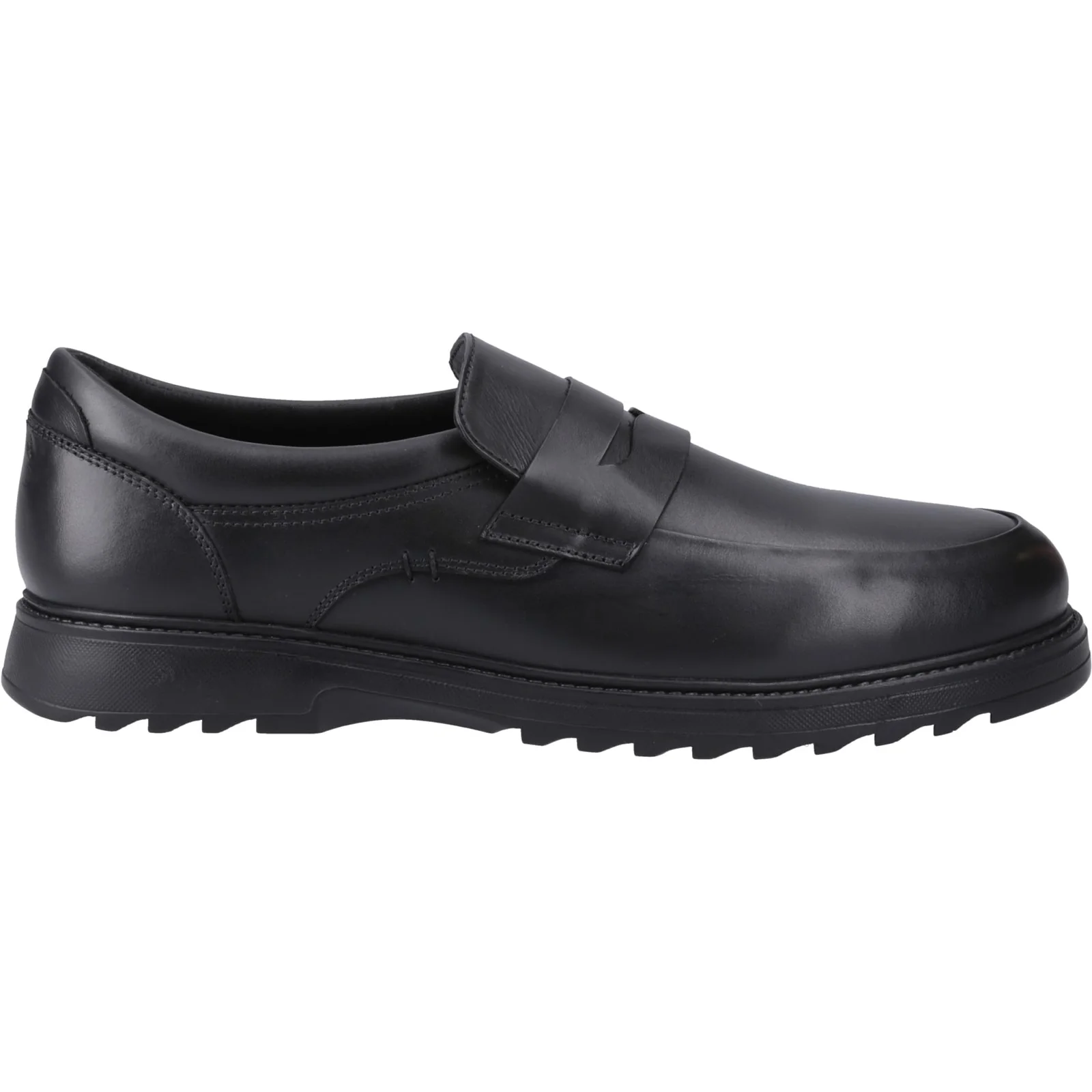 Hush Puppies Boys Rocco Loafer Black
