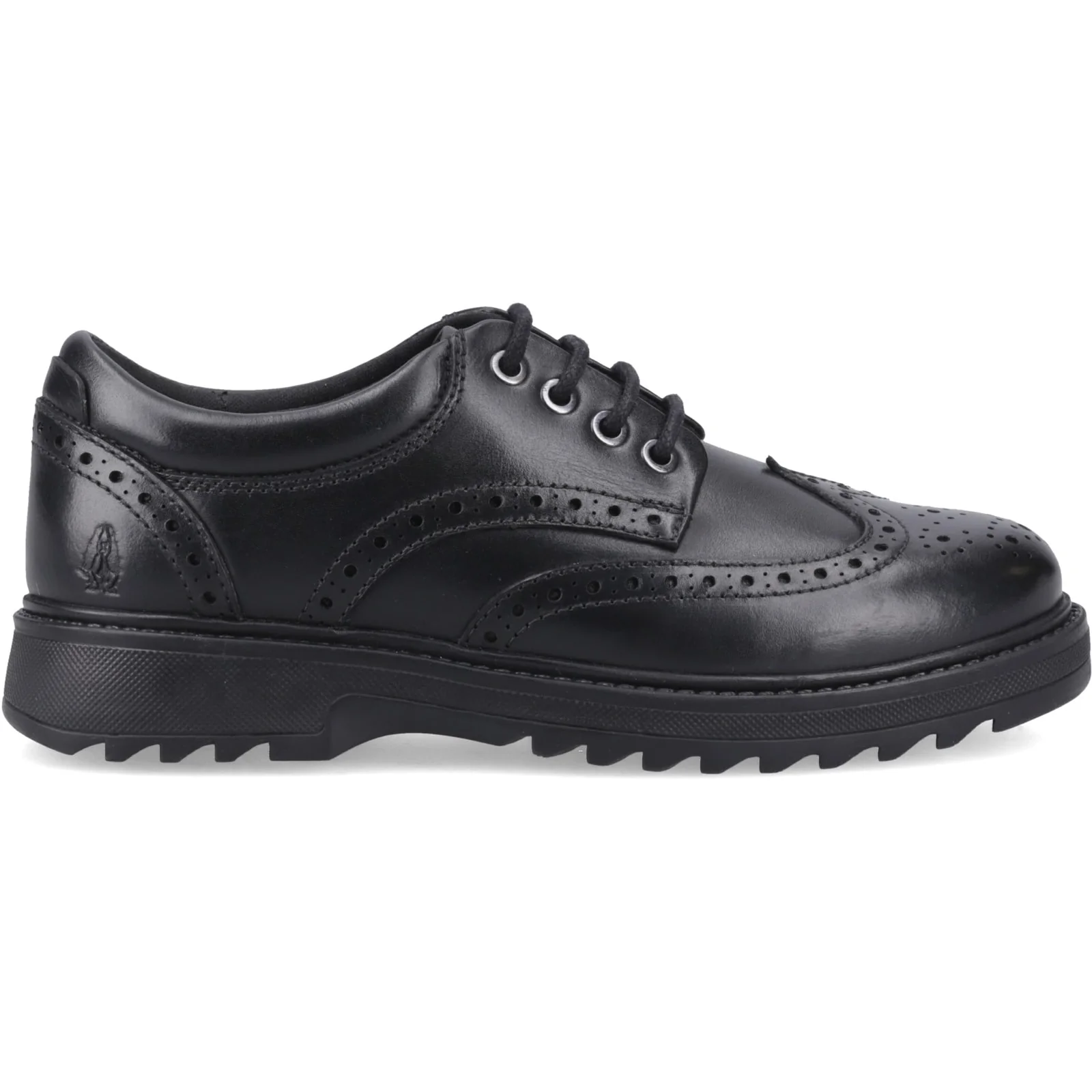 Hush Puppies Boys ROMEO BROGUE SNR Black