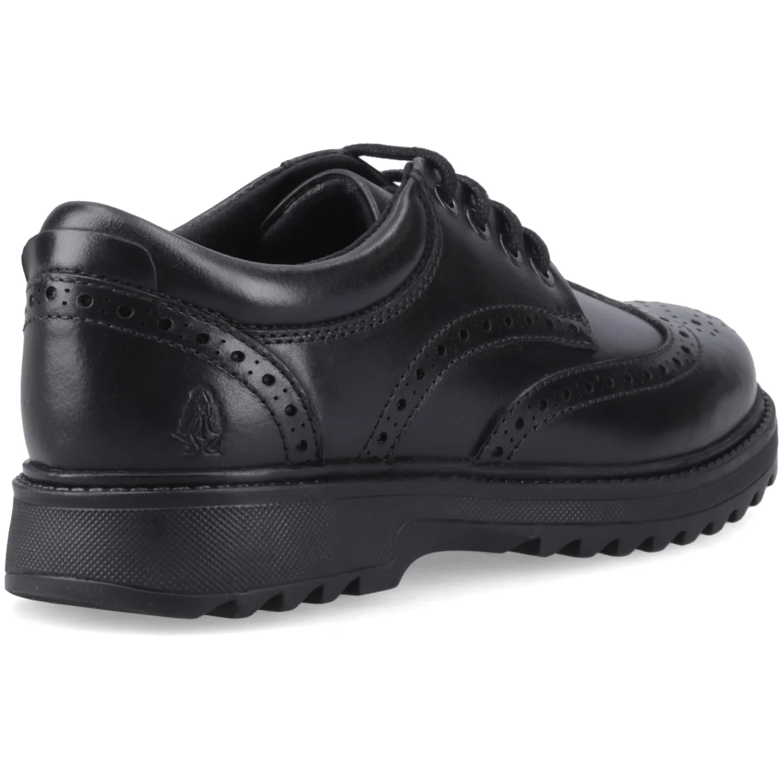 Hush Puppies Boys ROMEO BROGUE SNR Black - Image 4
