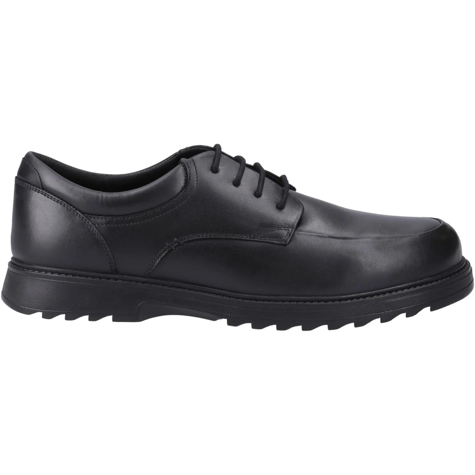 Hush Puppies Boys Romeo Lace Up Snr Black