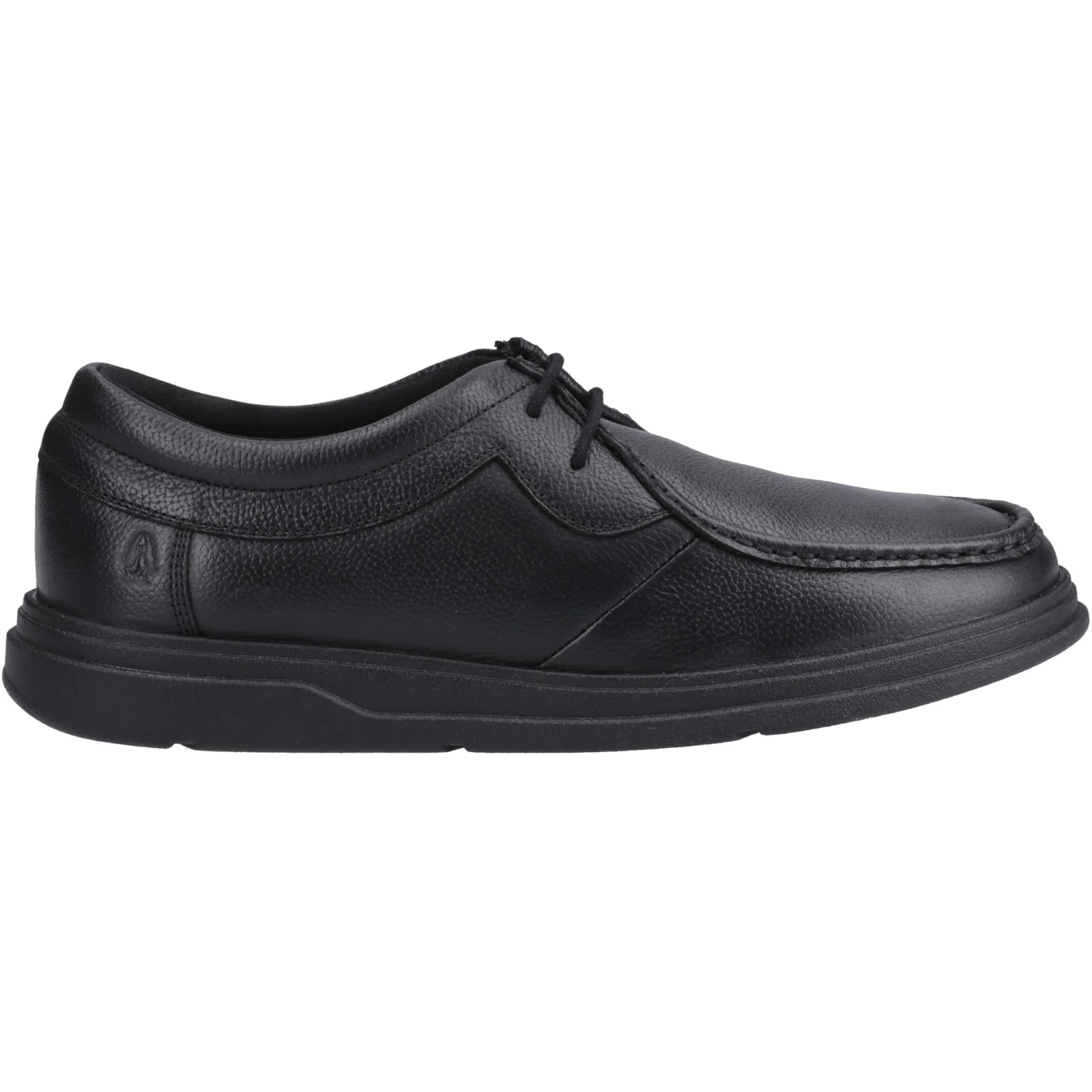 Hush Puppies Boys Ronan Mocc Toe Snr Black